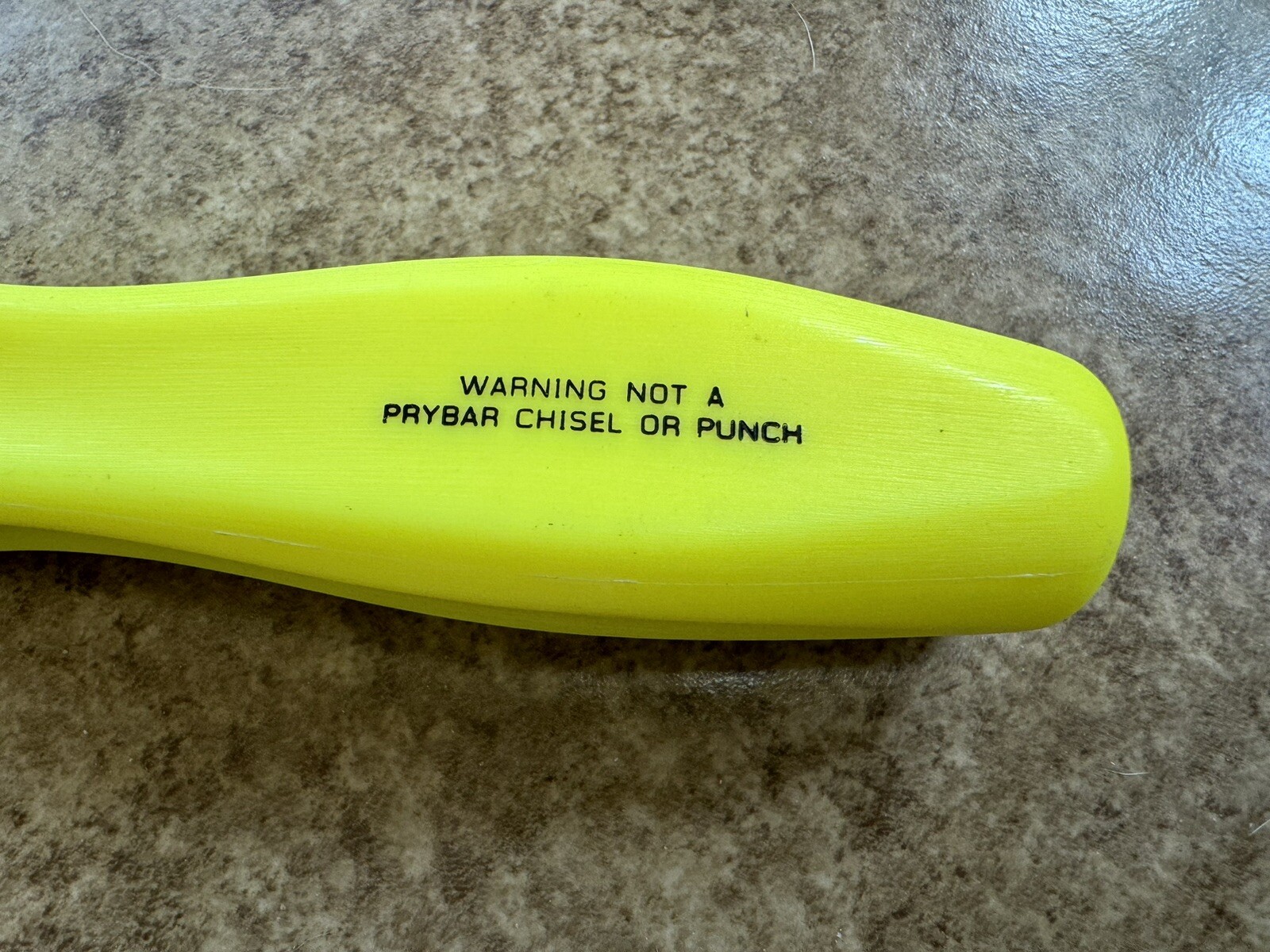 🟡 NEW Snap-On RARE HI-VIZ Hard Handle #3 Phillips Screwdriver SDDP63IRA