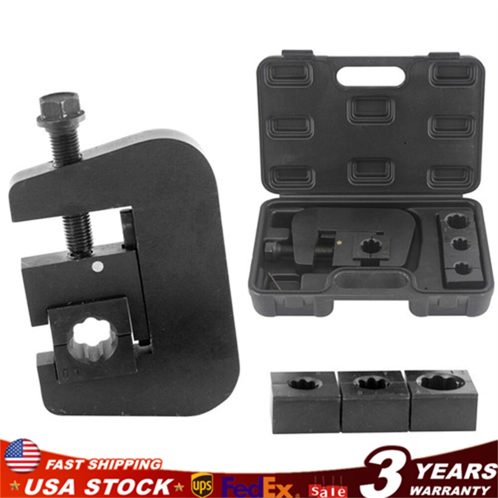 A/C Hose Crimper Air Conditioning Repair Kit Manual Auto Hose Crimping Tools US