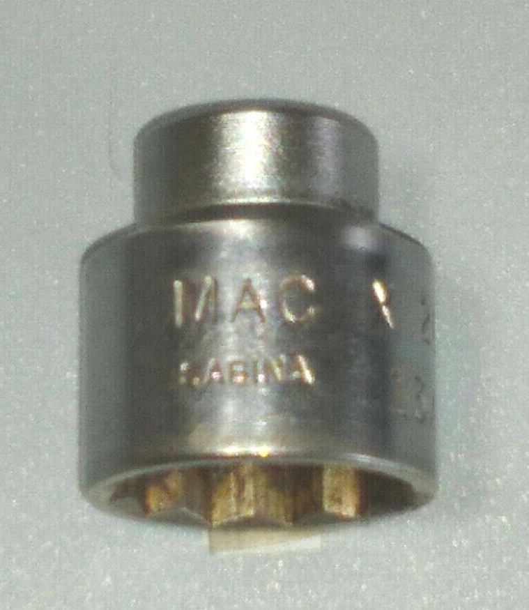 MAC Tools Sabina X262, 3/8″ Drive, 13/16″ Socket, Shallow, 12 Point.
