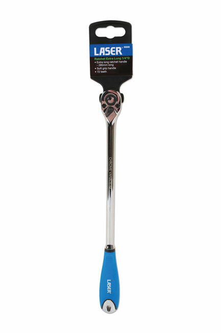 Laser 6888 Extra Long 1/4″ Drive Ratchet