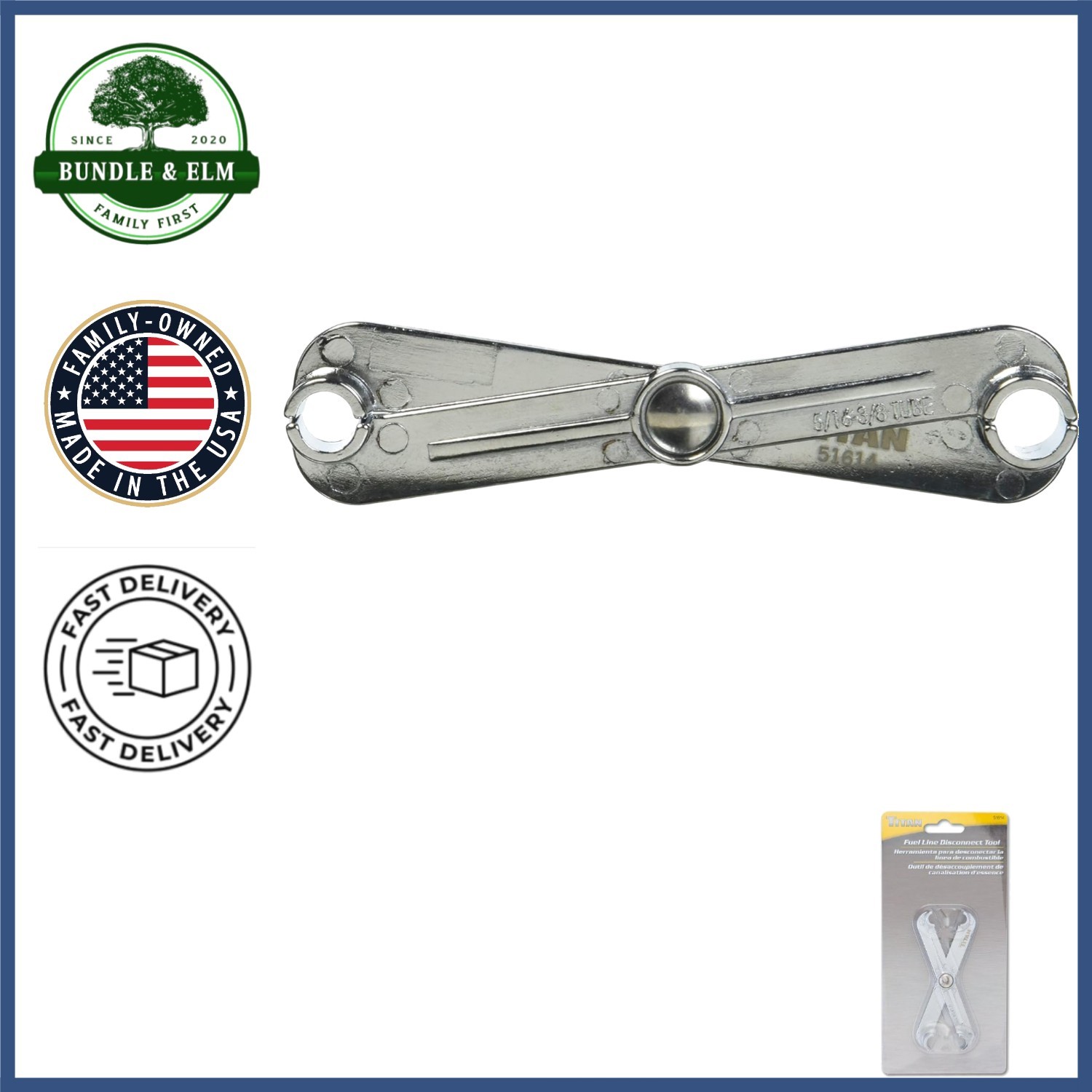 Automotive Fuel Line Tool for Quick Disconnects, Lightweight Design and Durable