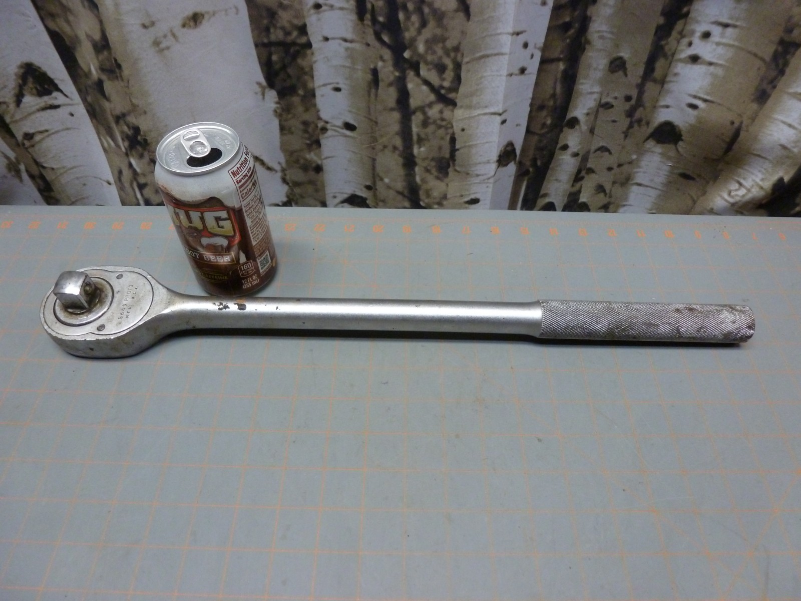 VTG PROTO 5649 Ratchet Wrench 3/4″ Drive Pear Head 20″ USA Heavy Duty