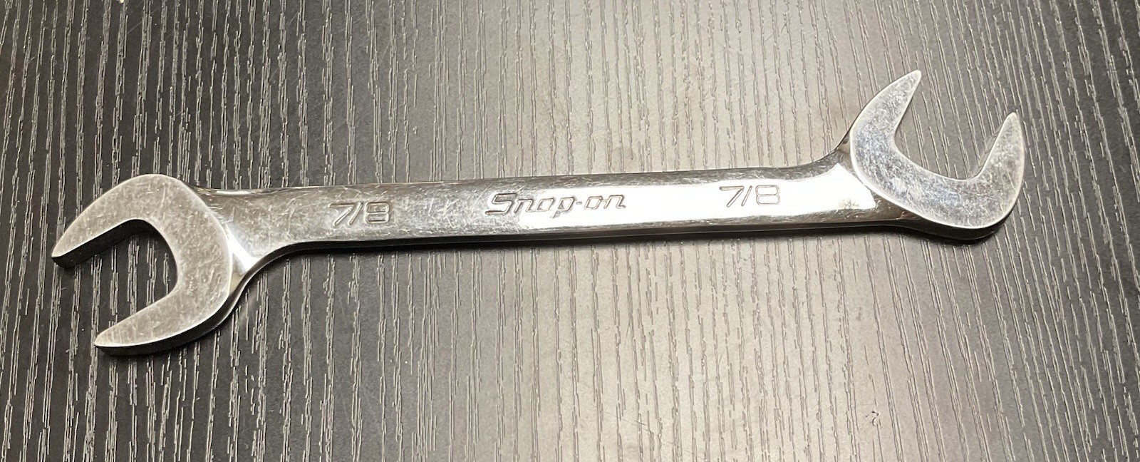 Snap-On Tools USA 7/8″ SAE Open End Angle Head Wrench VS28B