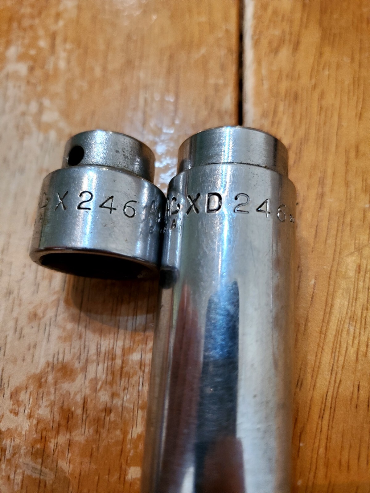 Mac Tools 3/8 Drive 3/4 6PT Shallow Deep Sockets Lot Of 2