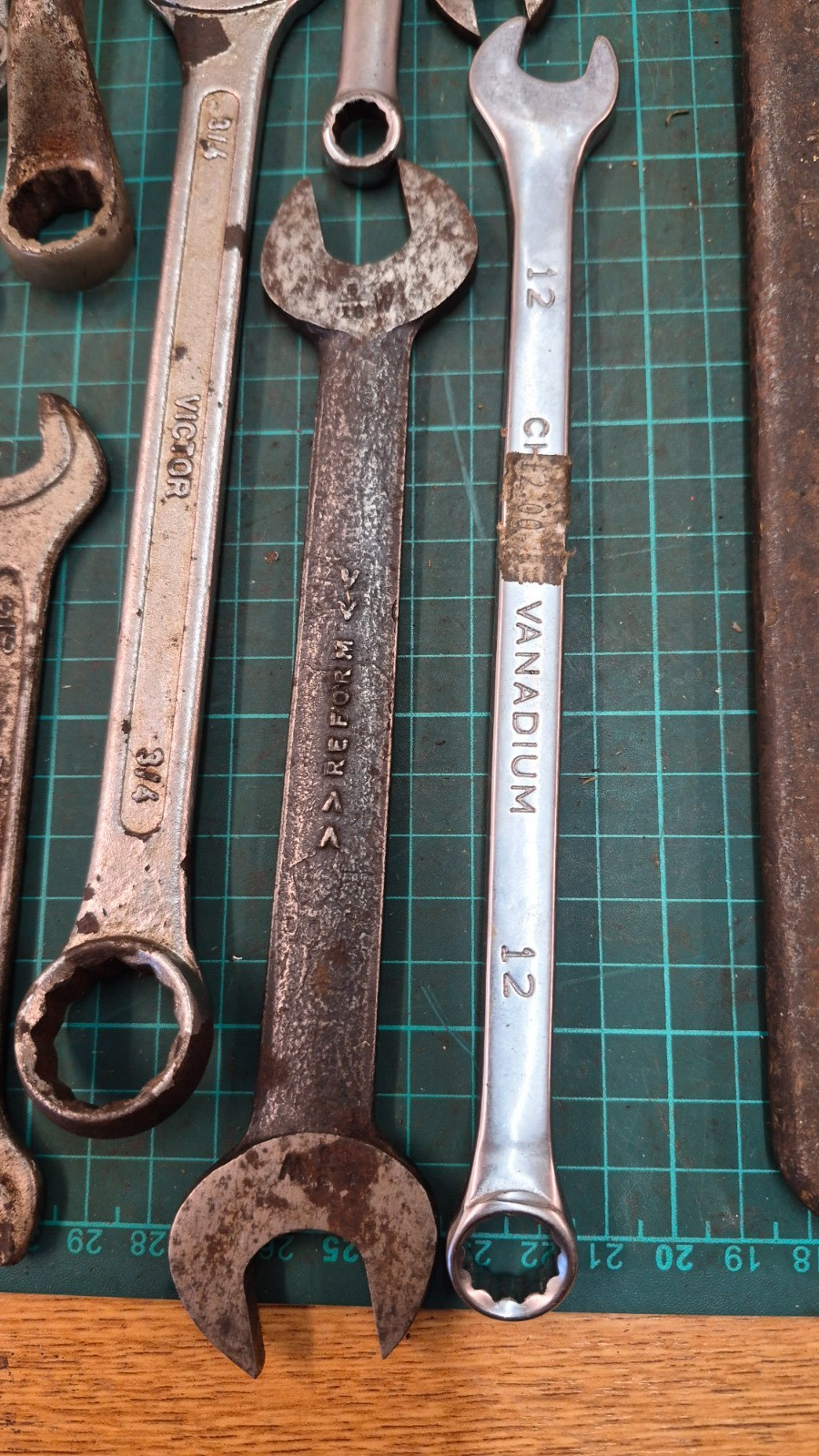 AF Open / ring Spanners 3/16 to 11/16 see pics (box TT14)