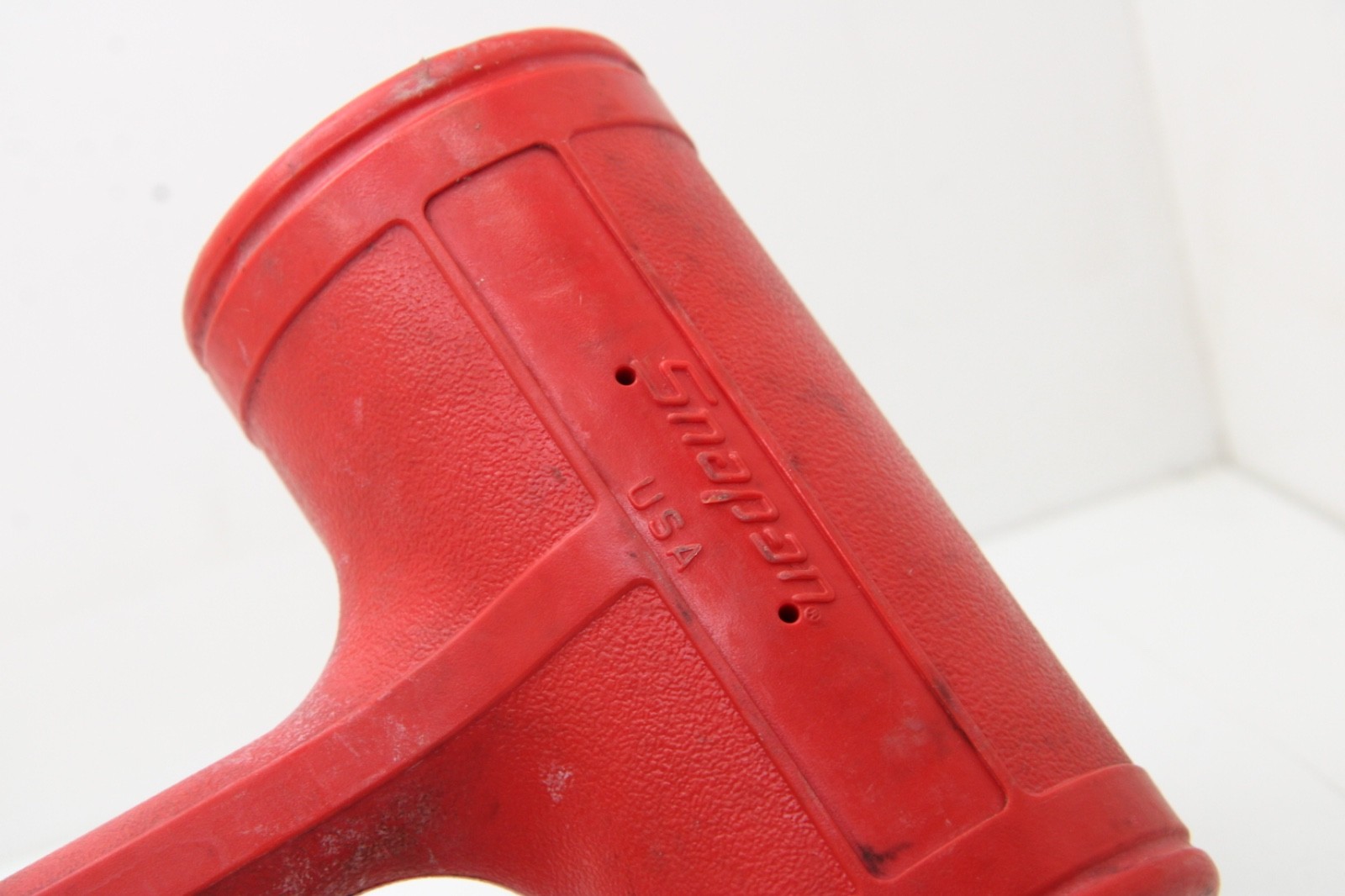 Snap-on HBFE56 56oz Dead Blow Hammer 15″ Red Soft Grip Handle USA