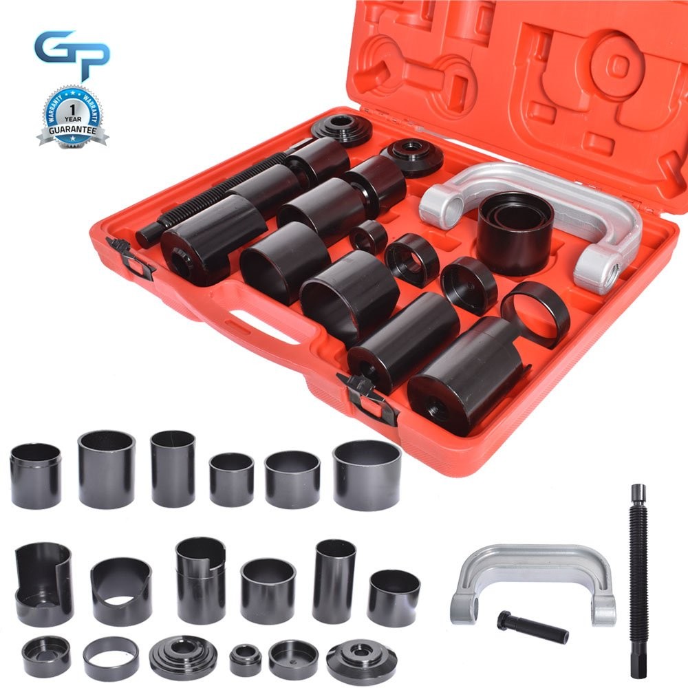 21PCS AUTO C-PRESS BALL JOINT MASTER SET SERVICE KIT REMOVAL INSTALLER