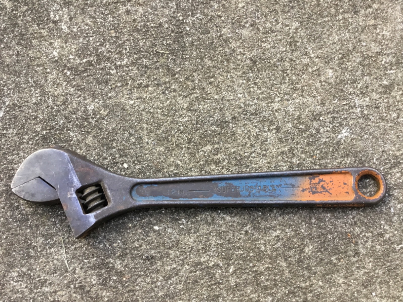 Vintage J.H. Williams & Co. 12″ Superjustable Crescent Wrench AP-12