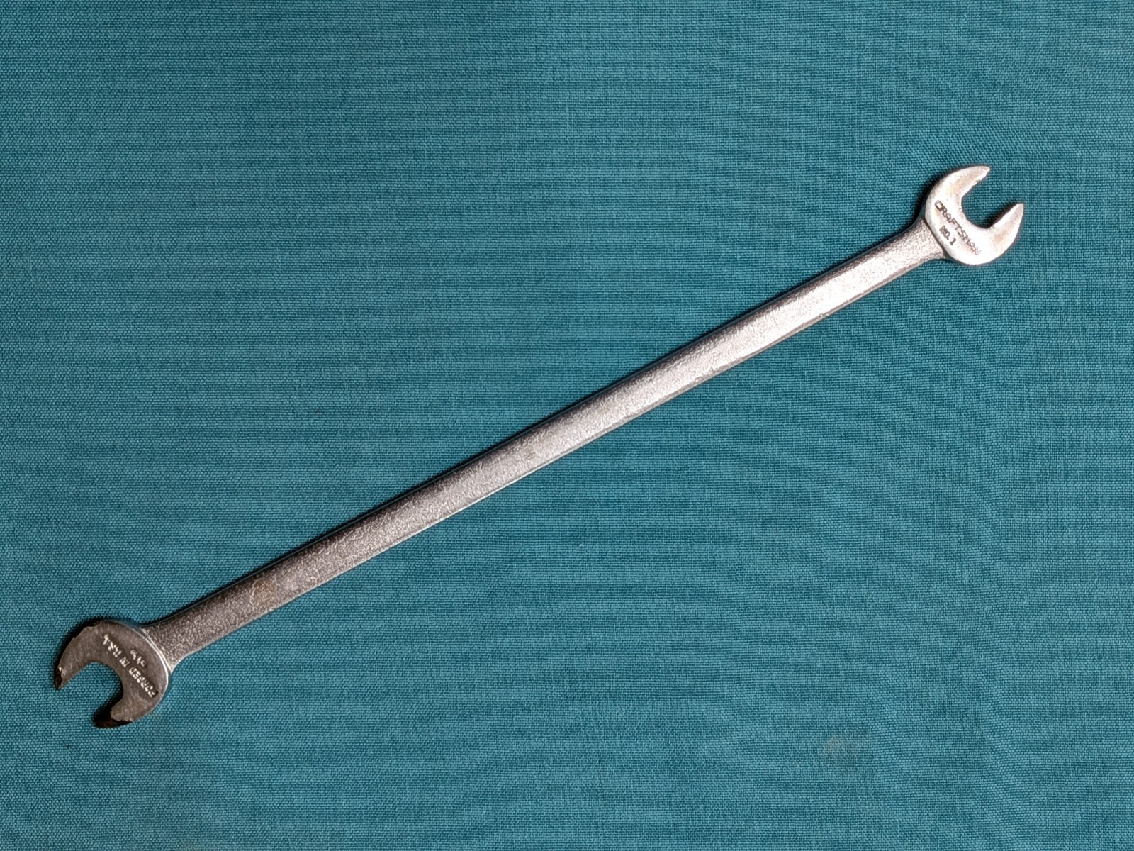Craftsman =V= Moore Forge No. 1 Tappet Wrench 3/8″ x 7/16″ x 10″ Made in USA