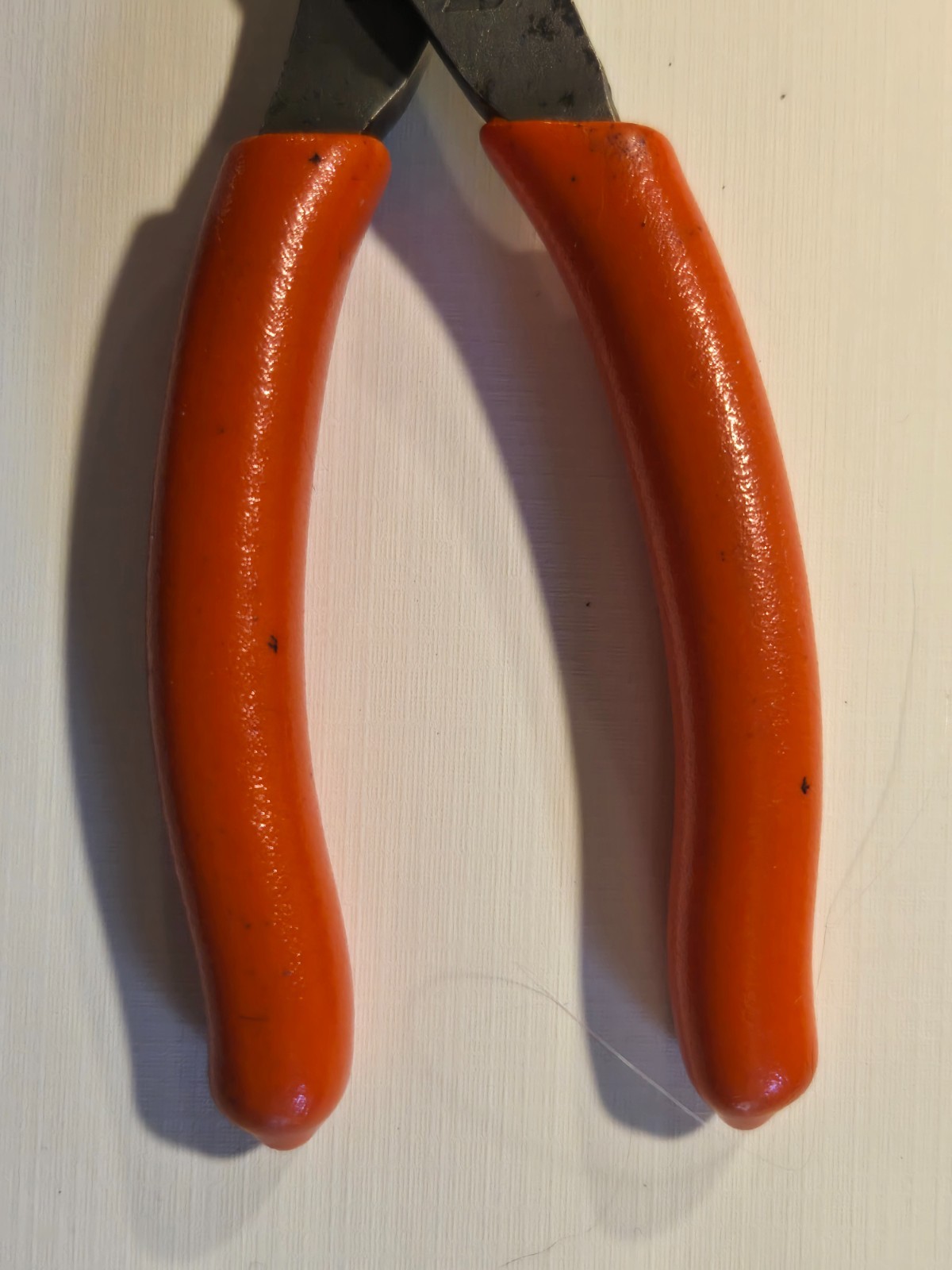 Snap On 495CF 6″ Talon Grip 35″ Bent Needle Nose Pliers, Used