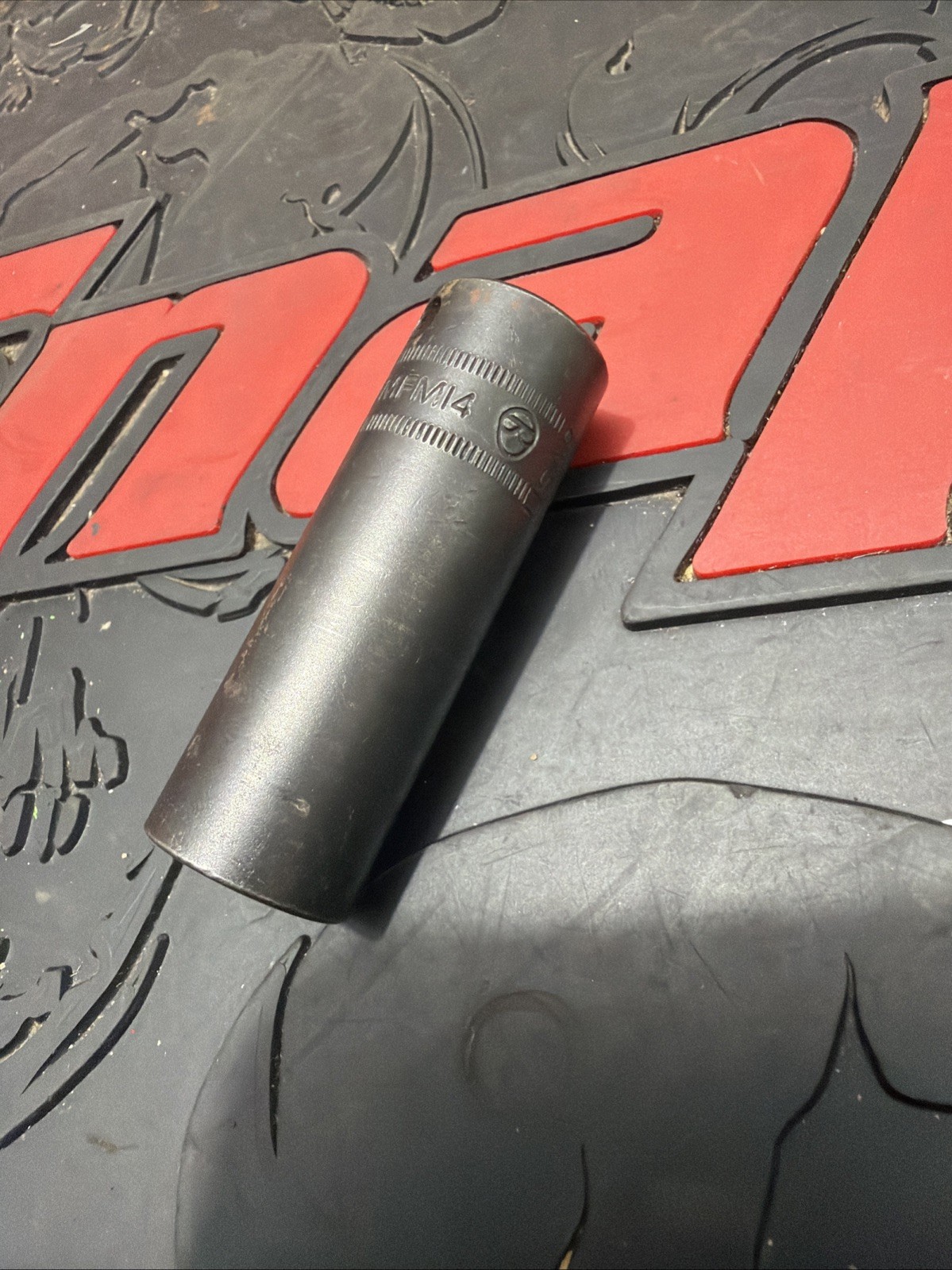 Snap-On Tools 3/8″ Drive 6pt 14mm Metric Deep Impact Socket SIMFM14 🇺🇸 USA.