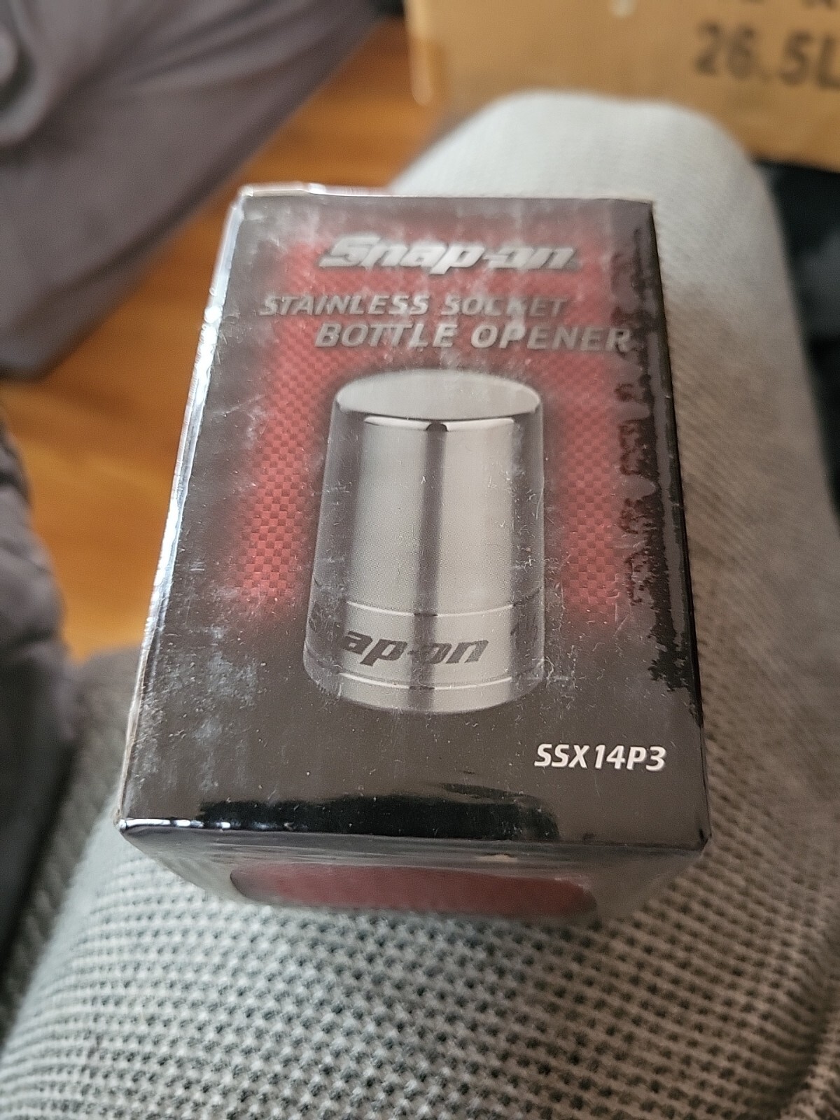 snap on tools Bottle opener stainless socket