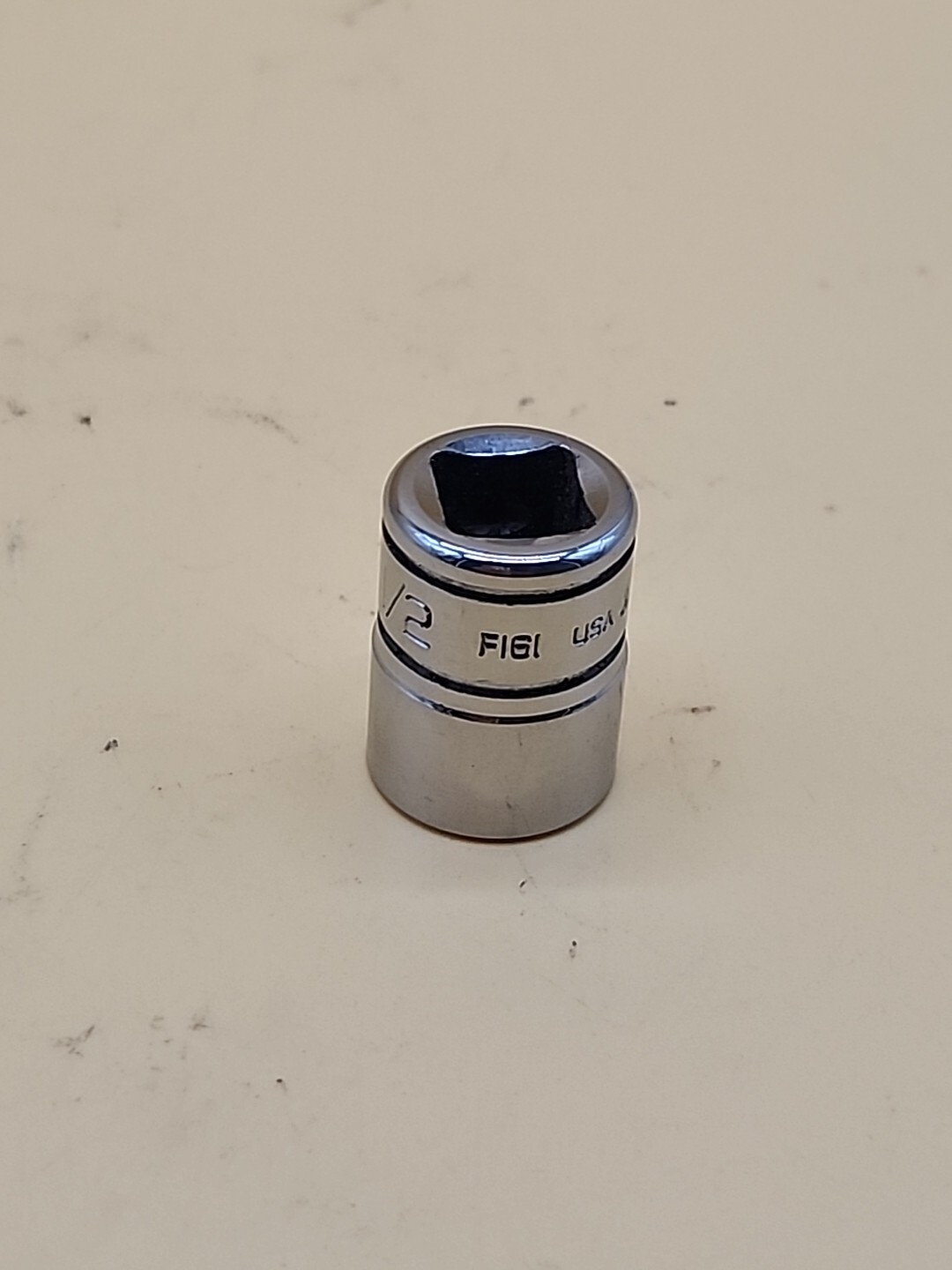 Snap-on Tools F161 1/2 In SAE 3/8” Drive 12 Point Socket USA