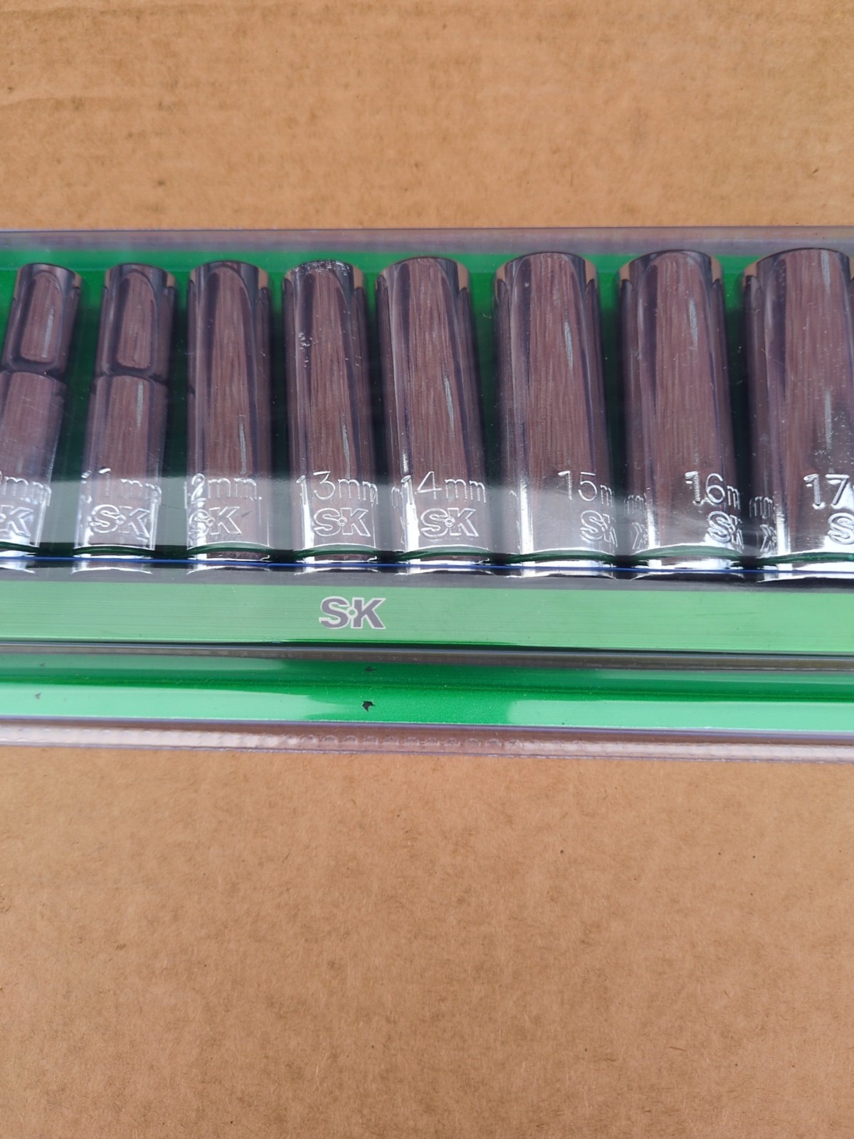 SK 3/8″ Drive 12pc Deep Metric Socket Set New Lifetime Warranty SK Professional