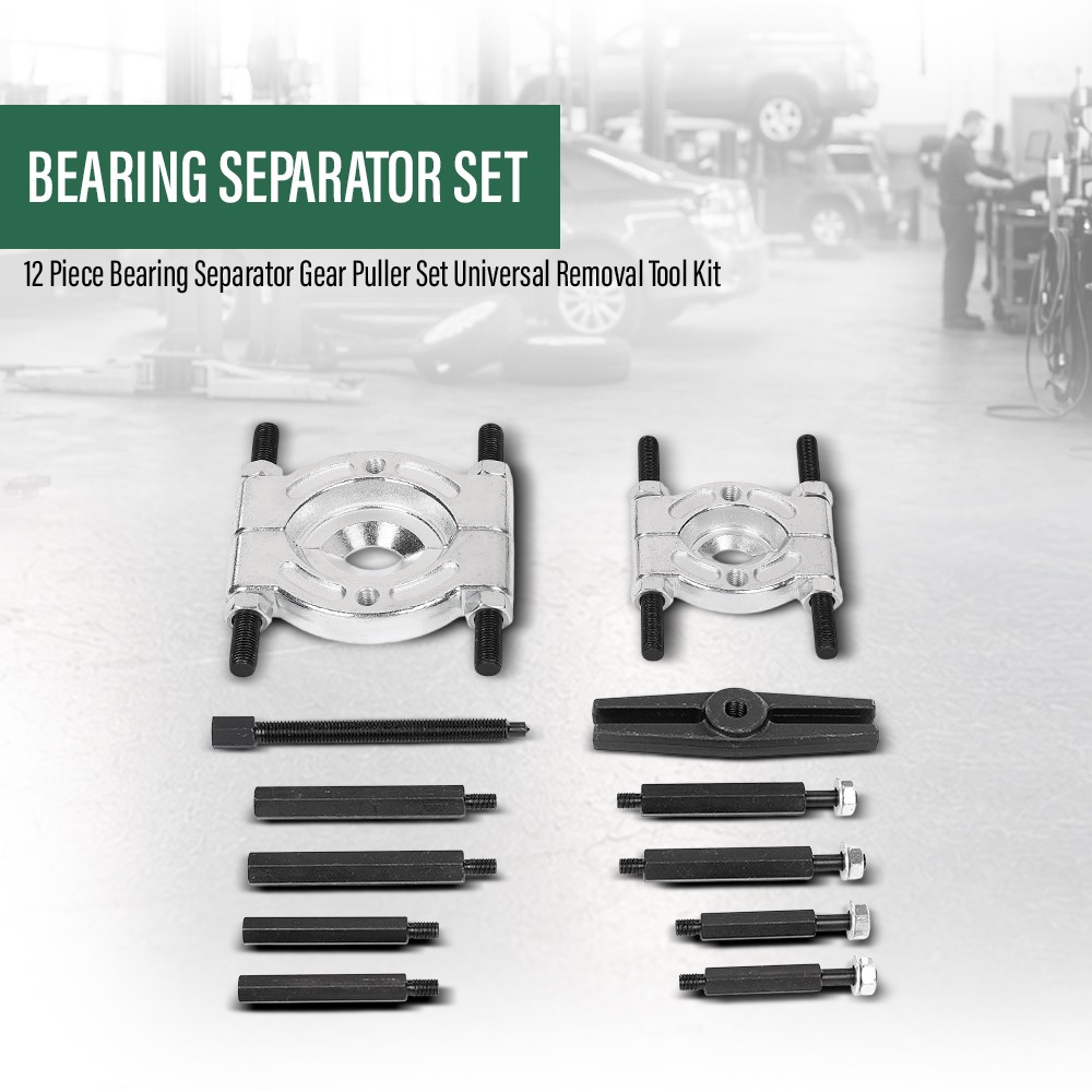 Bearing Separator Puller Tool Kit Heavy Duty 5 Ton Capacity 2″ & 3″ Bearings