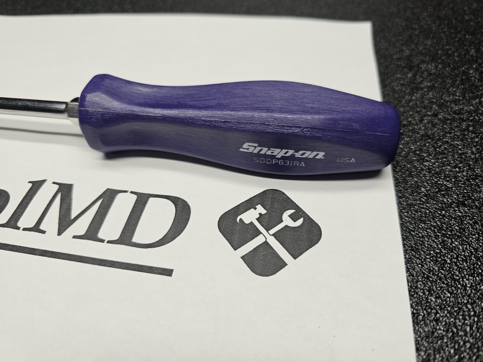 Snap-on Tools USA RARE DARK PURPLE #3 Phillips Hard Handle Screwdriver SDDP63IRA