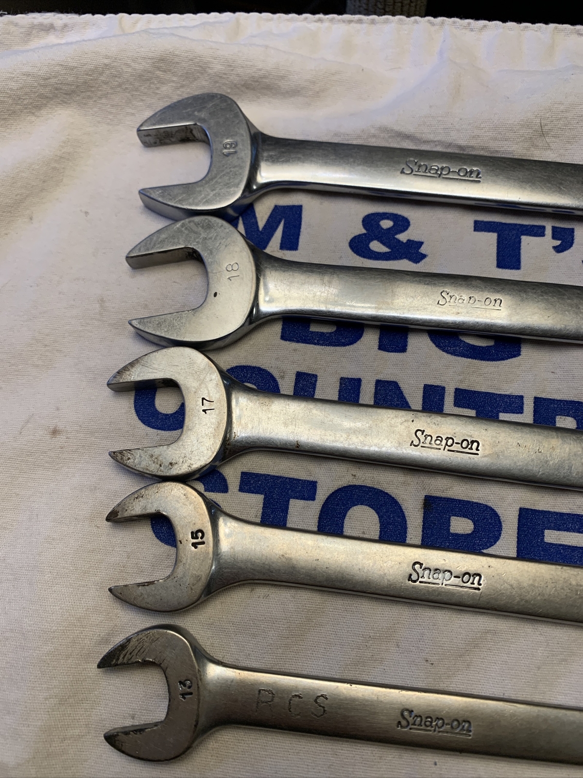 Snap-on 7pc 12pt Short Combination Metric Wrenches (10mm OEXM10 – 19mm OEX19)