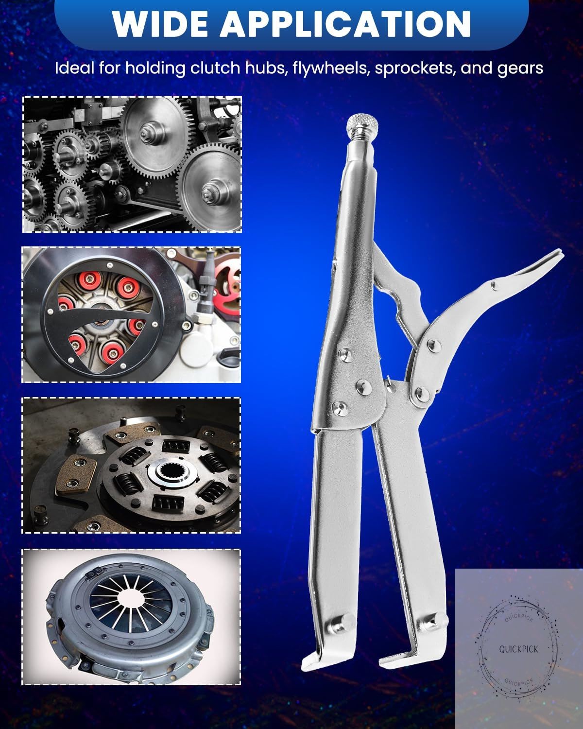 Clutch Holding Tool, Motorcycle Clutch Hub Basket Holder, Heavy Duty Flywheel