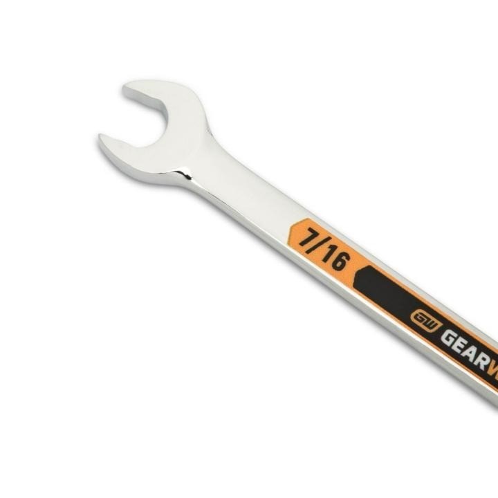 Gearwrench 44 PC 12 Point SAE/Metric Hi-Vis Long Pattern Combination Wrench Set