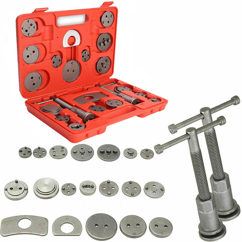 22PCS USA Heavy Duty Disc Brake Caliper Tool Set & Wind Back Kit CAR DISC TOOL