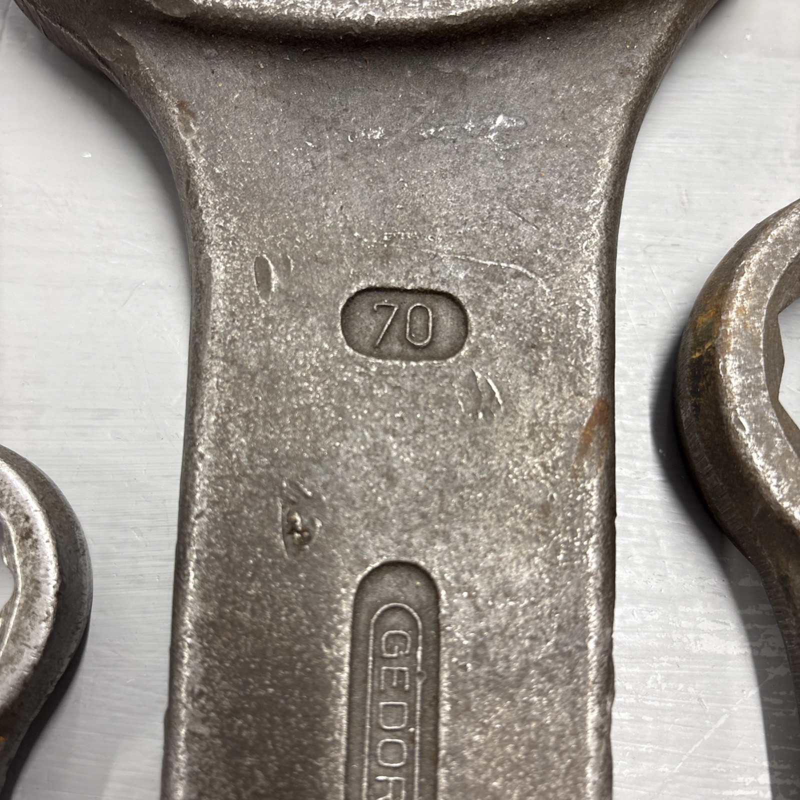 X5 Vintage Gedore Heavy Slogging Spanner’s / Wrench Made In Germany Vgc