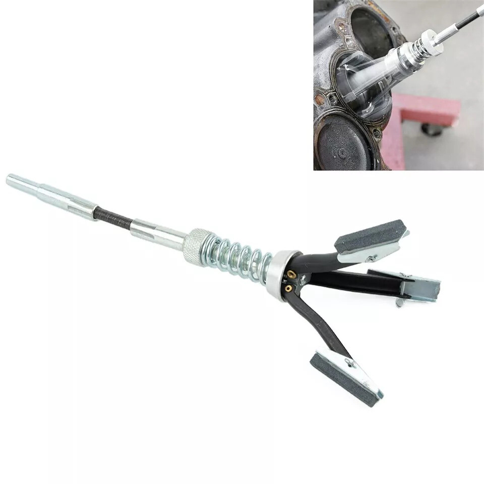 Car Engine Cylinder Hone Brake Shaft Flexible Bore Honing Tool 3/4″ To 2-1/2″