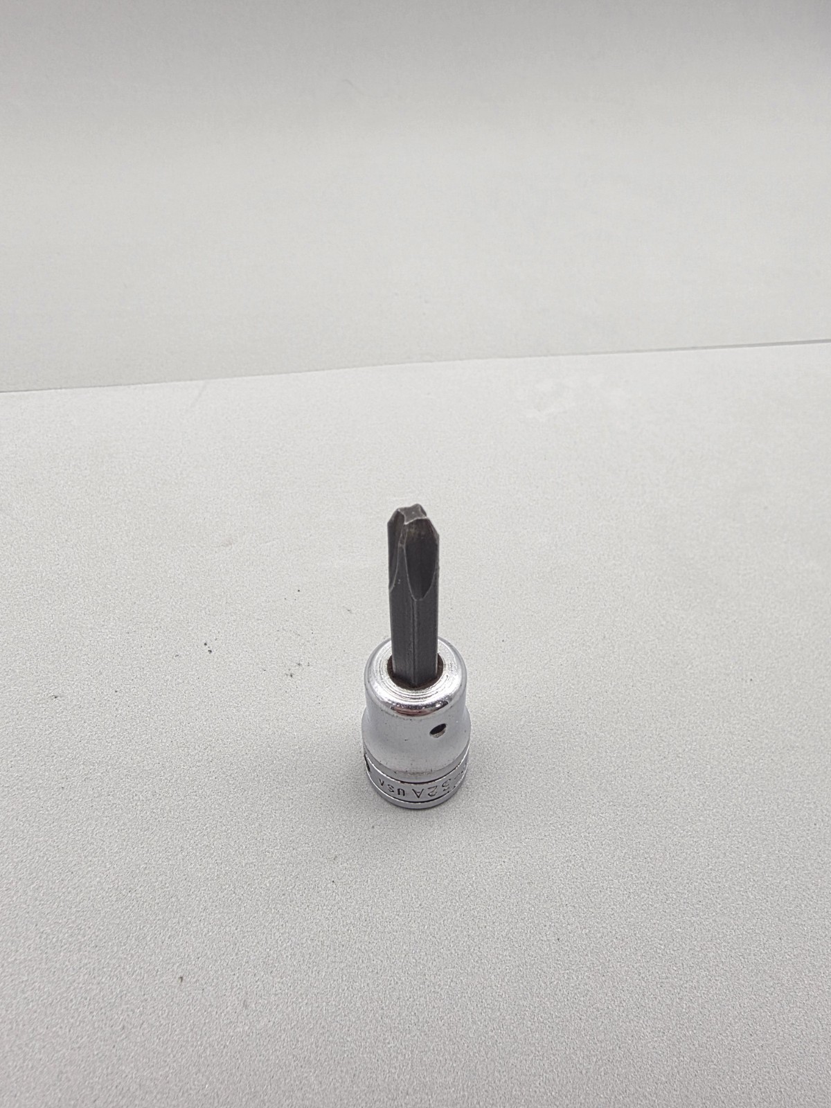 Snap-On Tools 3/8″ Drive # 3 Phillips (Cross Tip) Chrome Socket Driver FP32A USA