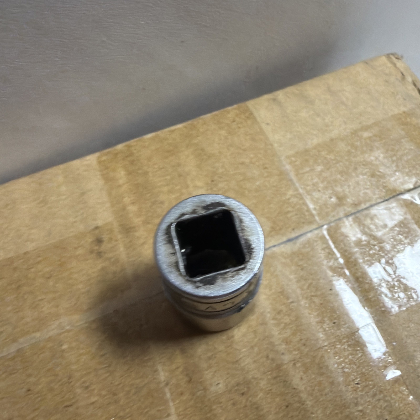 Snap On 3/8″ Drive 14M/M 12PT Metric Shallow Chrome Socket USA F 14M 14MM