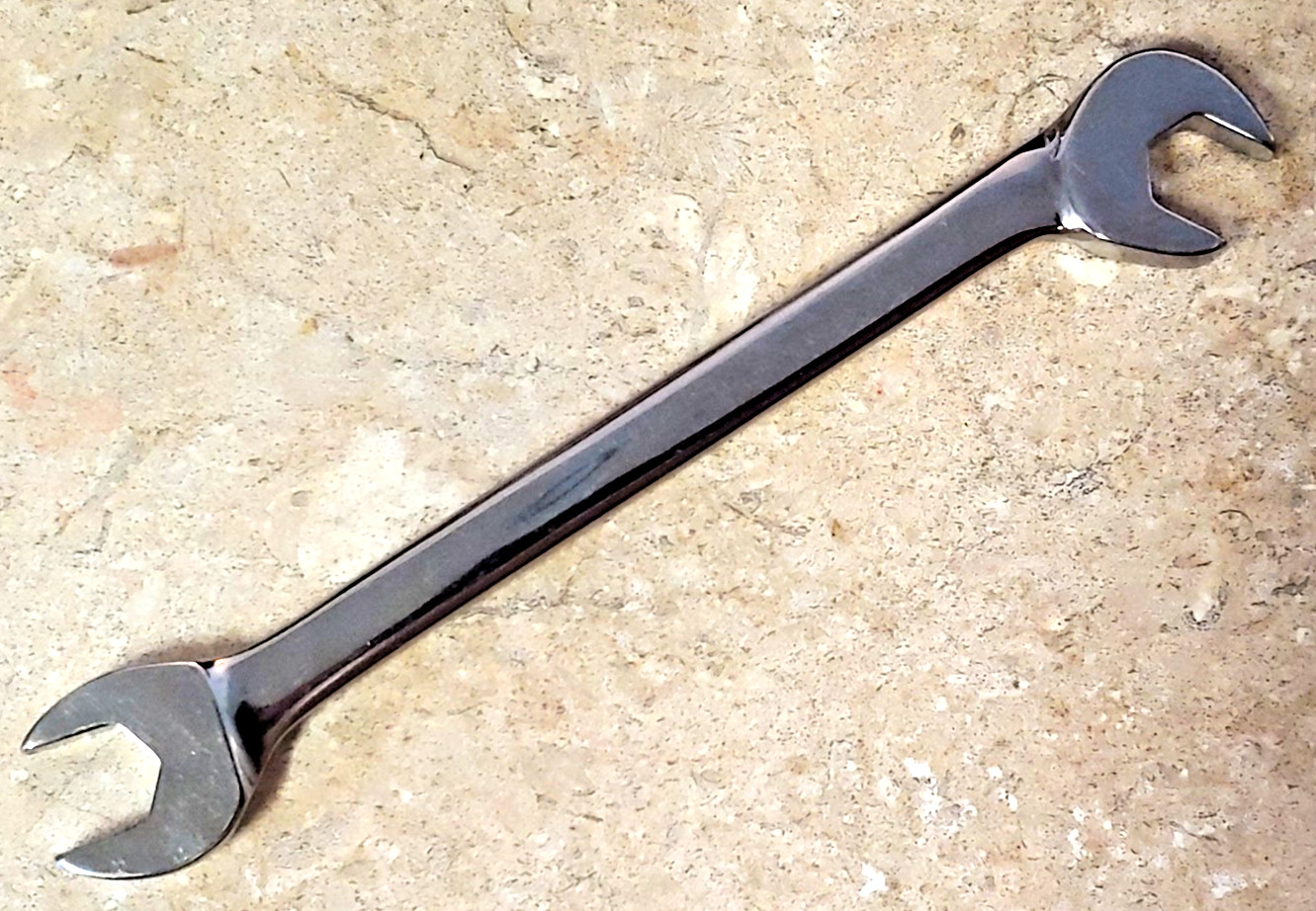 Bonney 9mm Open-end Polished 4-way Angle 15°-60°Wrench (MEA9) Made in USA