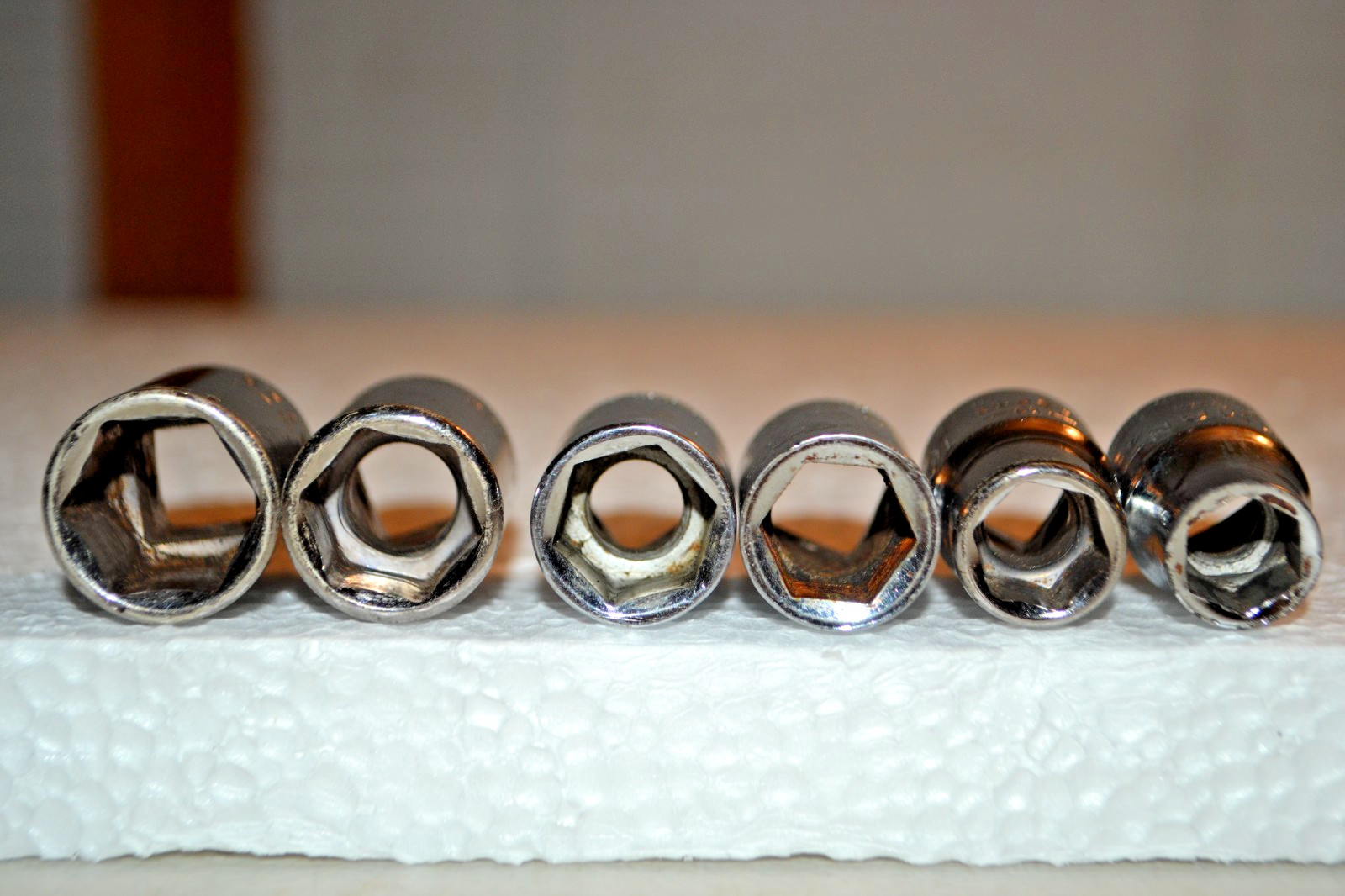 Craftsman Metric 3/8 Drive 6 Point 9MM-14MM Sockets Made in USA 6 Pcs