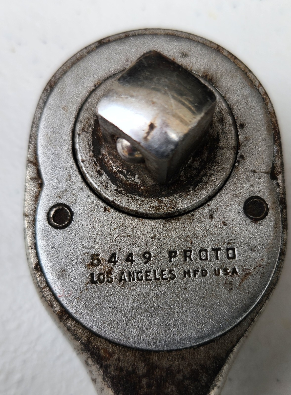 Vintage Proto Los Angeles 1/2″ Drive Ratchet 5449 Made in USA