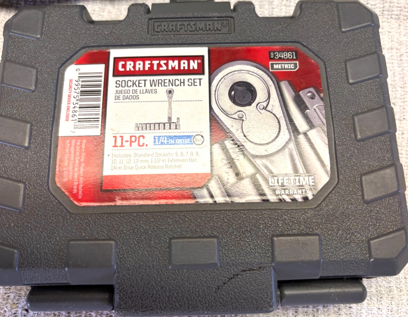 Craftsman Tools 11-pc 1/4in. Drive Metric & STD Socket Wrench Sets