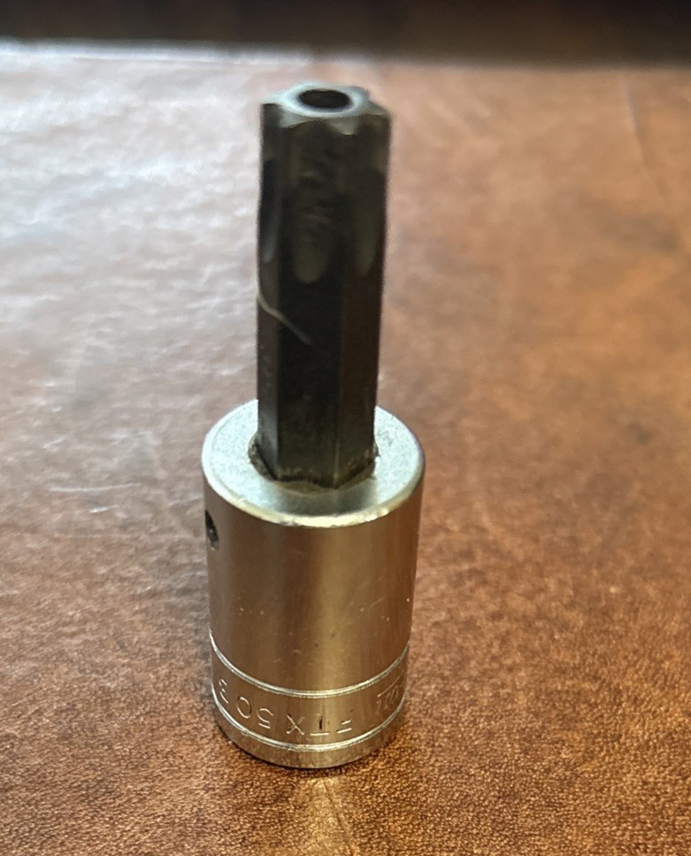 Snap On Tools FTX-50B Tamper Proof Torx Bit 3/8” Drive