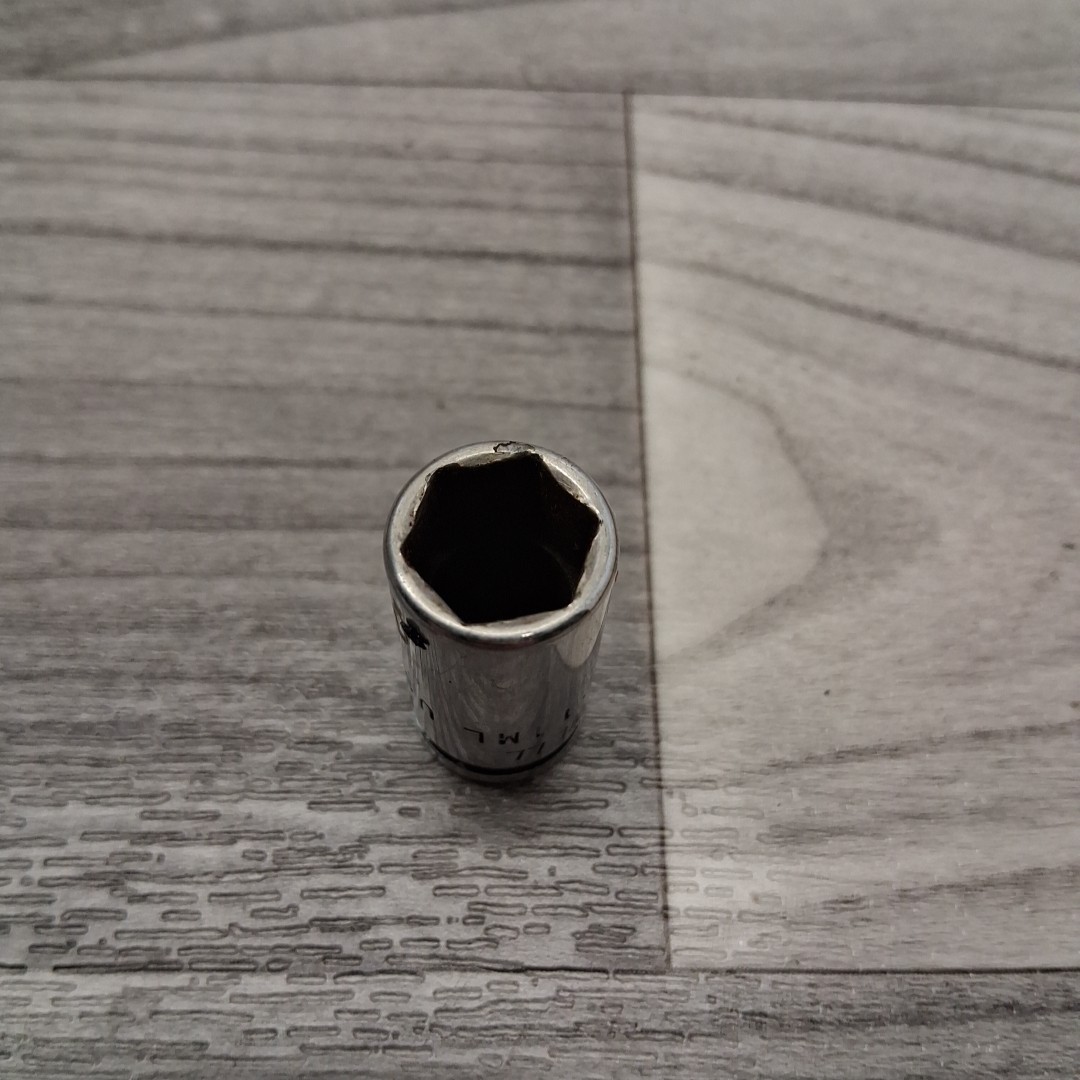 Cornwell Tools 1/4″ Drive 6pt Semi Deep Metric Socket 11mm TM0211ML