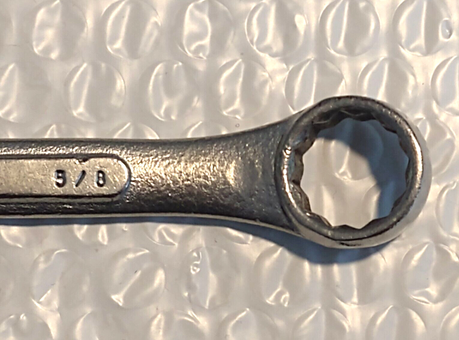 SK WAYNE TOOLS C20, 5/8″ COMBINATION WRENCH, 12 POINT, 7.25″ LONG.