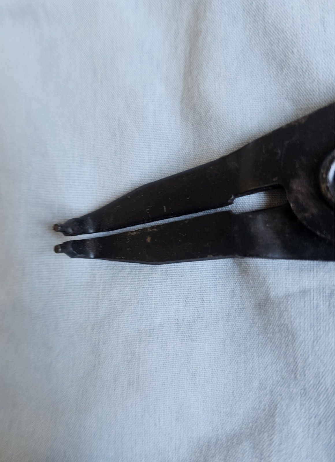 Vintage BLUE POINT PR-249A Snap Retaining Ring 90° Bent Nose Ext Pliers USA