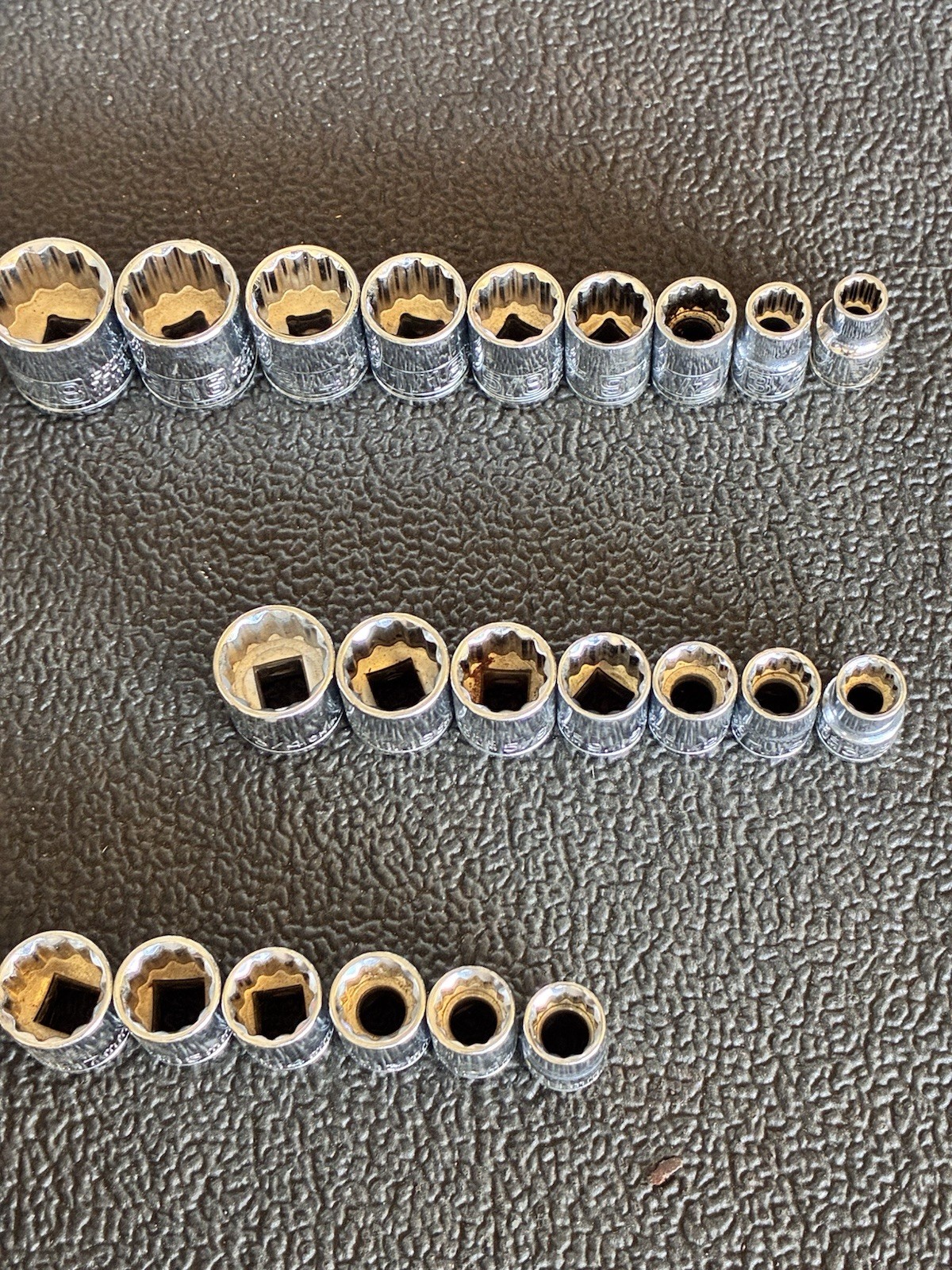 Pittsburg Shallow Socket Set Metric and SAE 3/8″ Drive 12-point