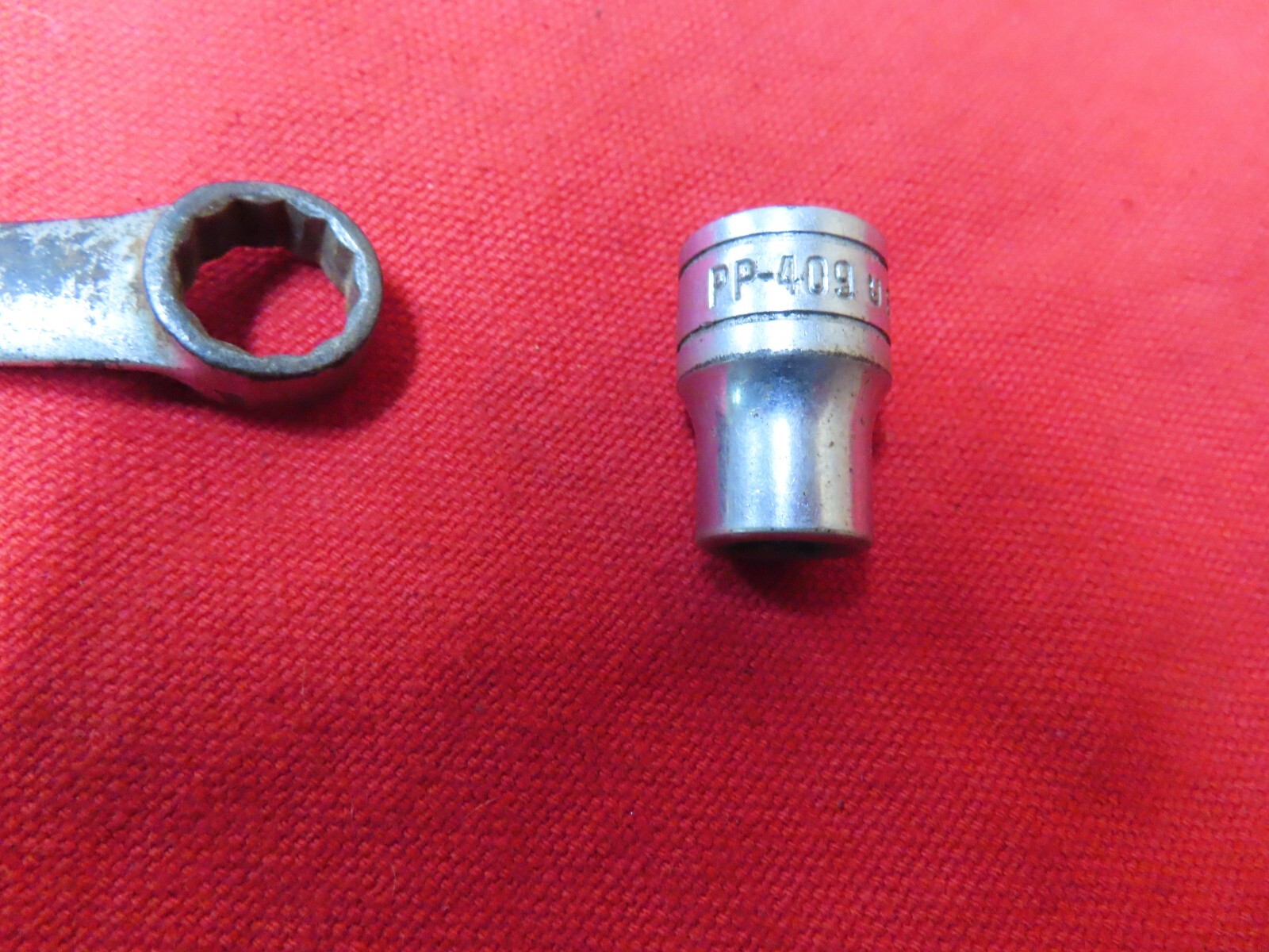 Snap-On PP-409,3/8Dr,9/32 Sq Gallery Plug Socket,4pt,classc Lgo,GD+🤠SO5.16.24R