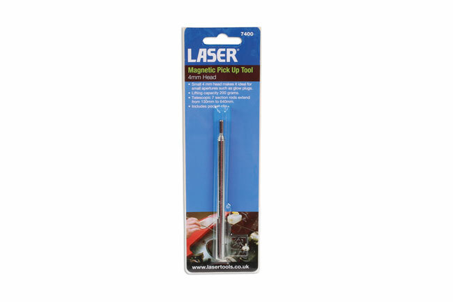 Laser 7400 Magnetic Pick Up Tool – 4mm Head