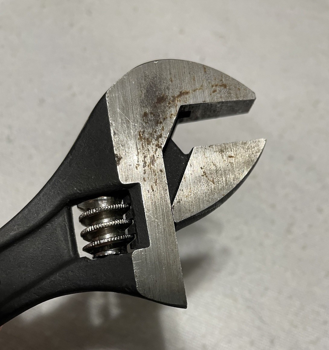 Proto 708 SL 8″ Adjustable Wrench Clik-Stop Crescent Style USA Tool