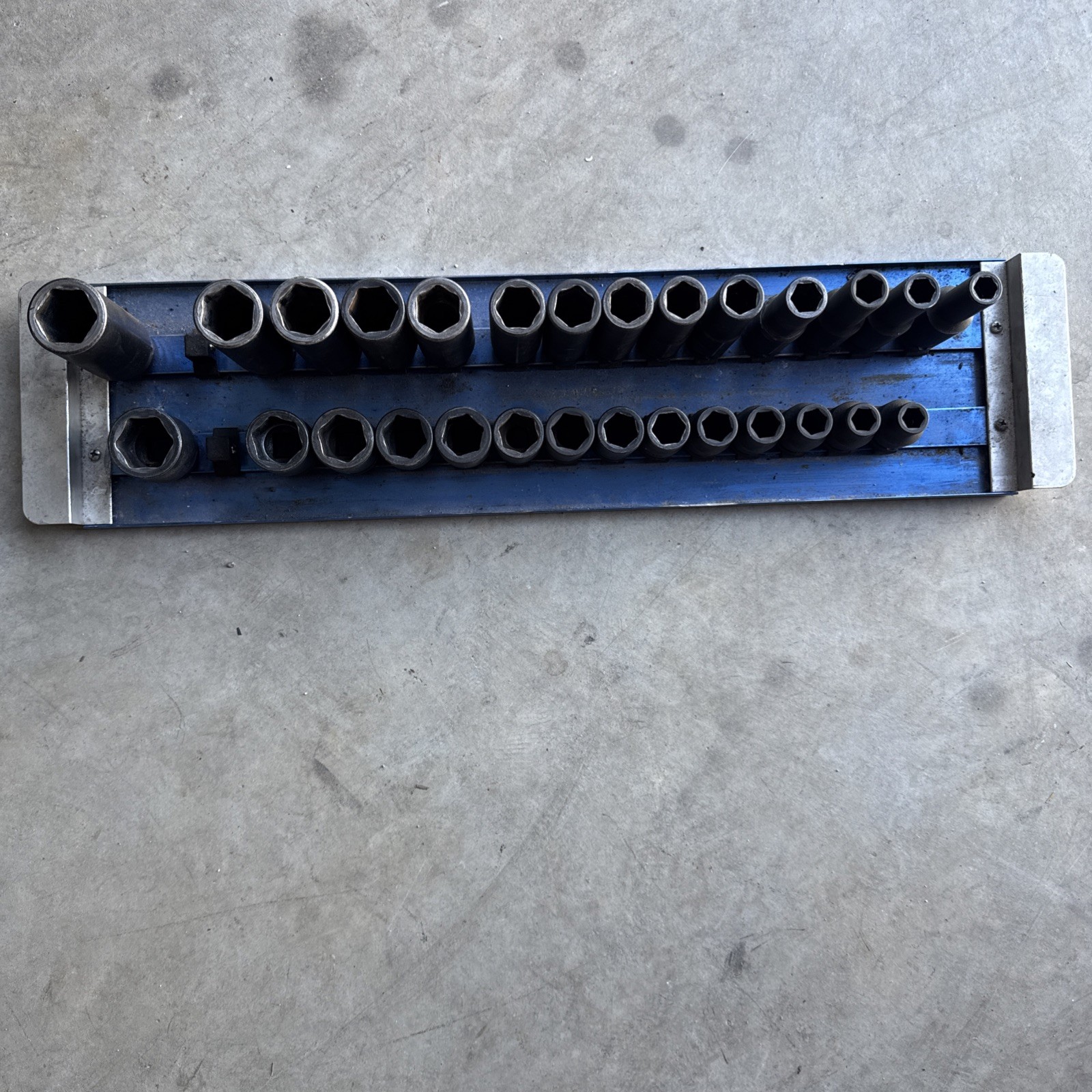 MAC TOOLS EXPERT E041641 30 PC. 1/2″ Drive Metric Impact Socket Set -MISSING#23
