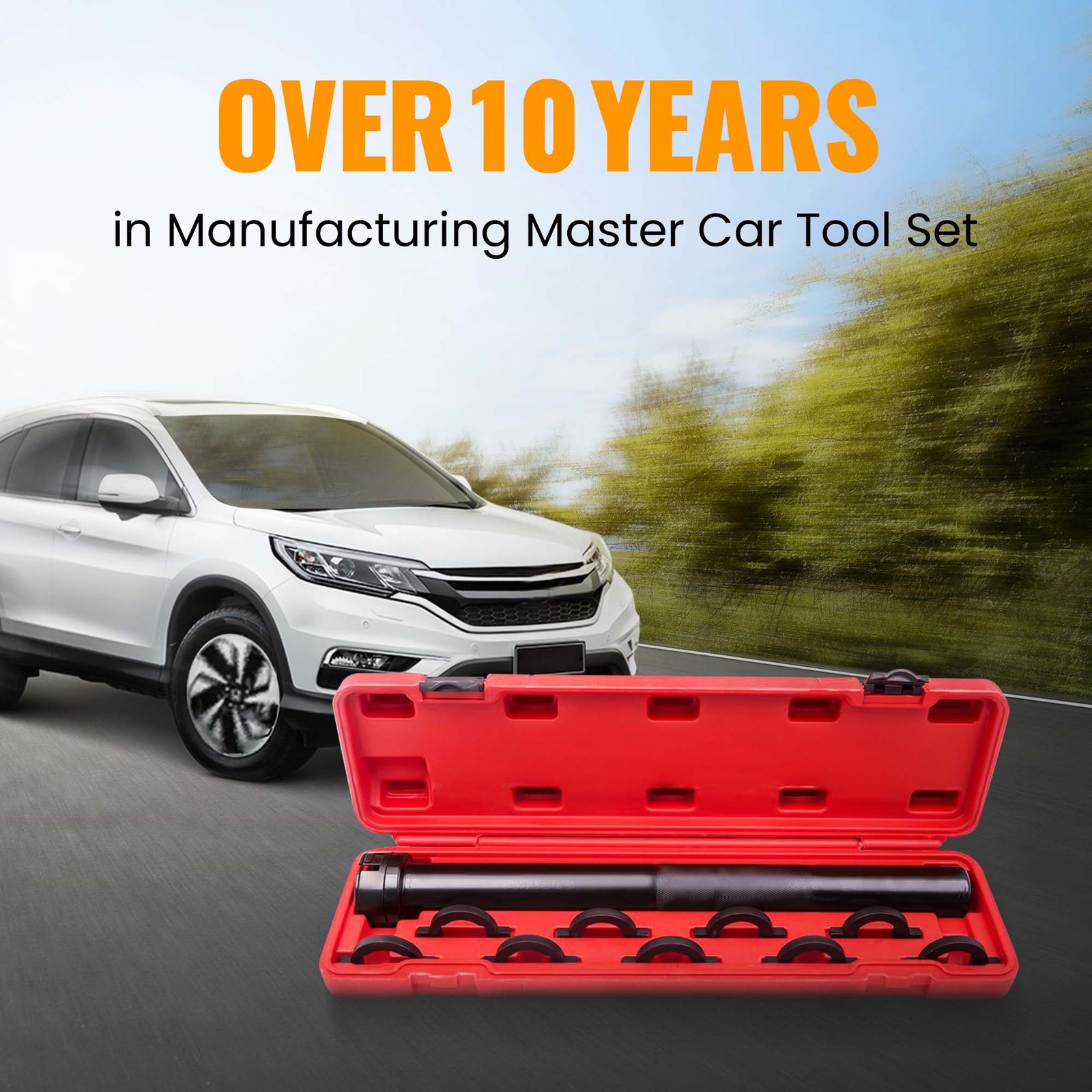 Dual Inner Tie Rod End Removal Installation Tie Rod Tool Kit 1/2» Drive 33.6mm
