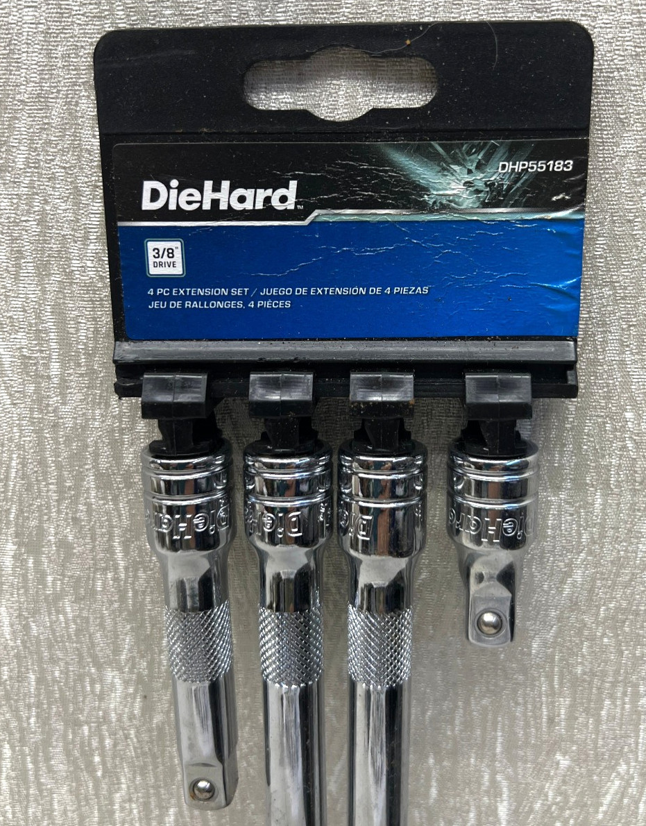 Diehard DHP55183 3/8″ Drive 4pc Extension set