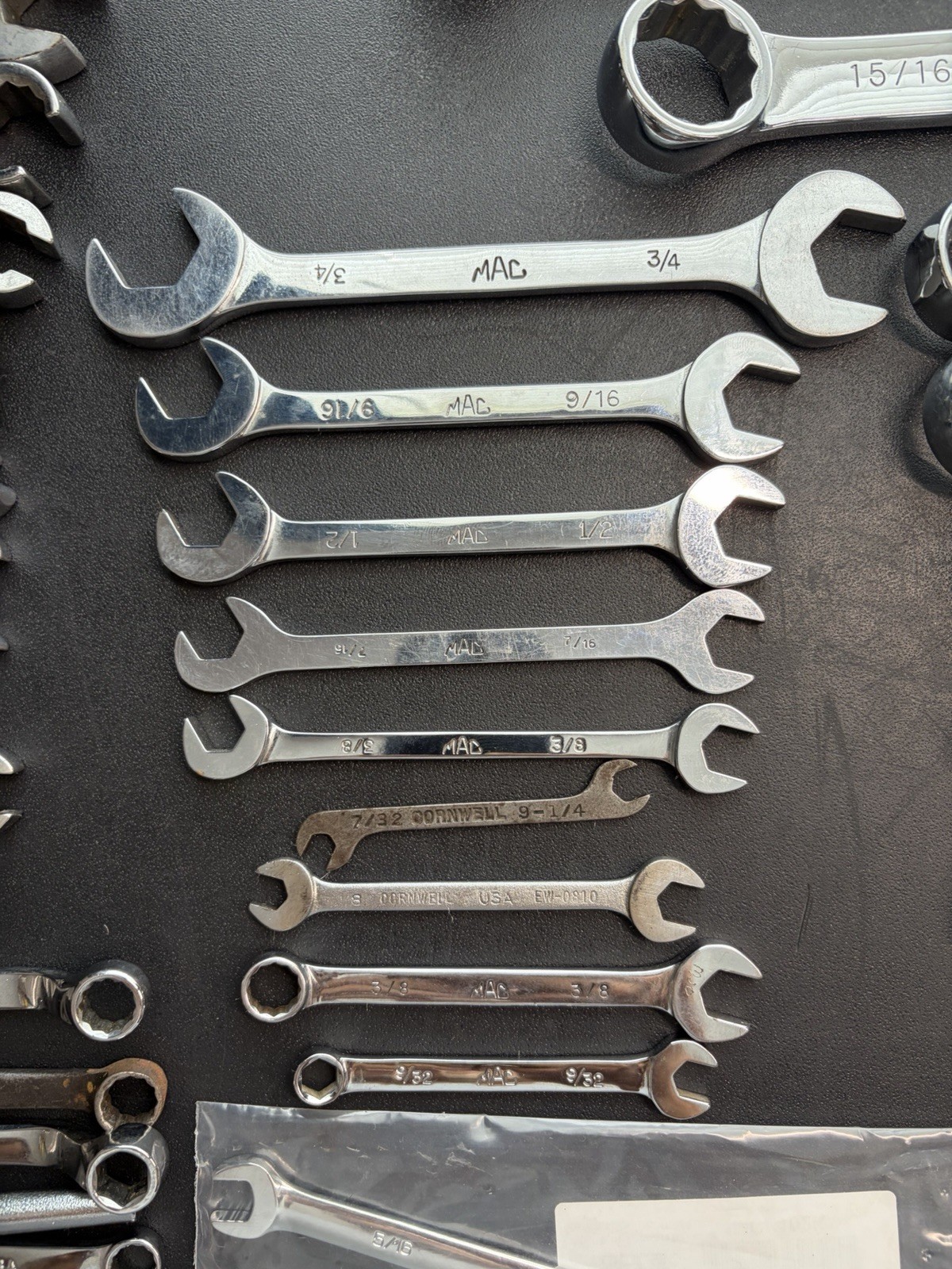 Mac, Matco Tools Wrench Lot Of 39