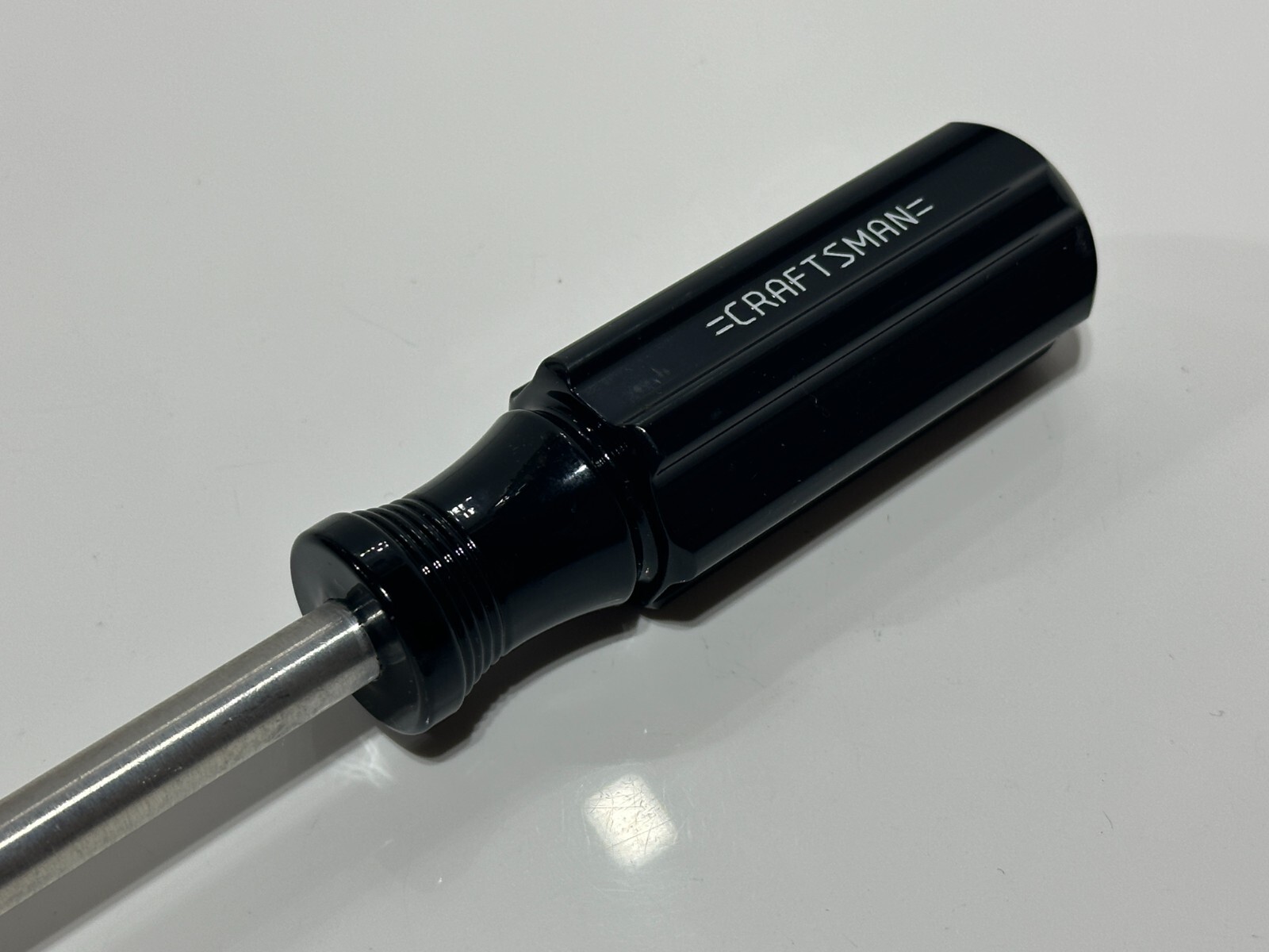 NEW USA (NOS) Craftsman 1/4″ Black Hex Magnetic Bit Holder Spinner Handle 43373