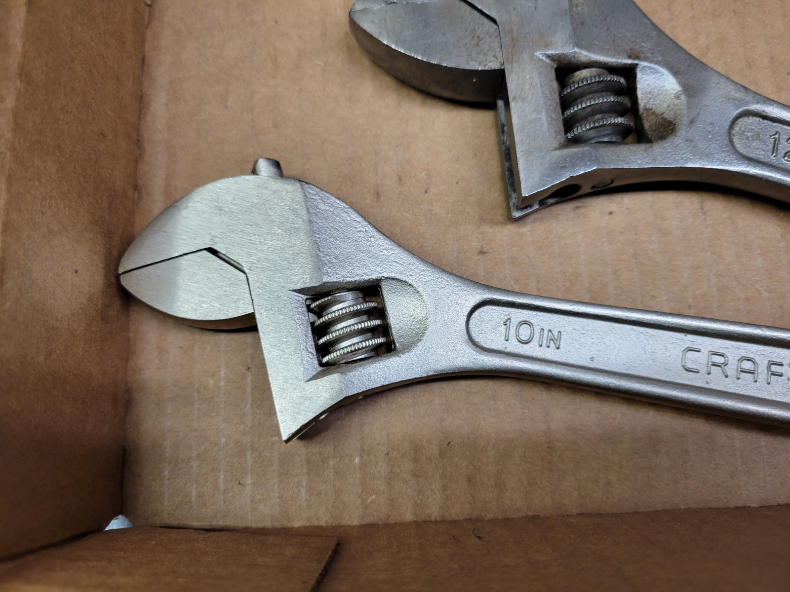 Craftsman 6-Piece Adjustable Wrench Set 4″+ 6″ + 8″ + 10″ + 12″ + 16″
