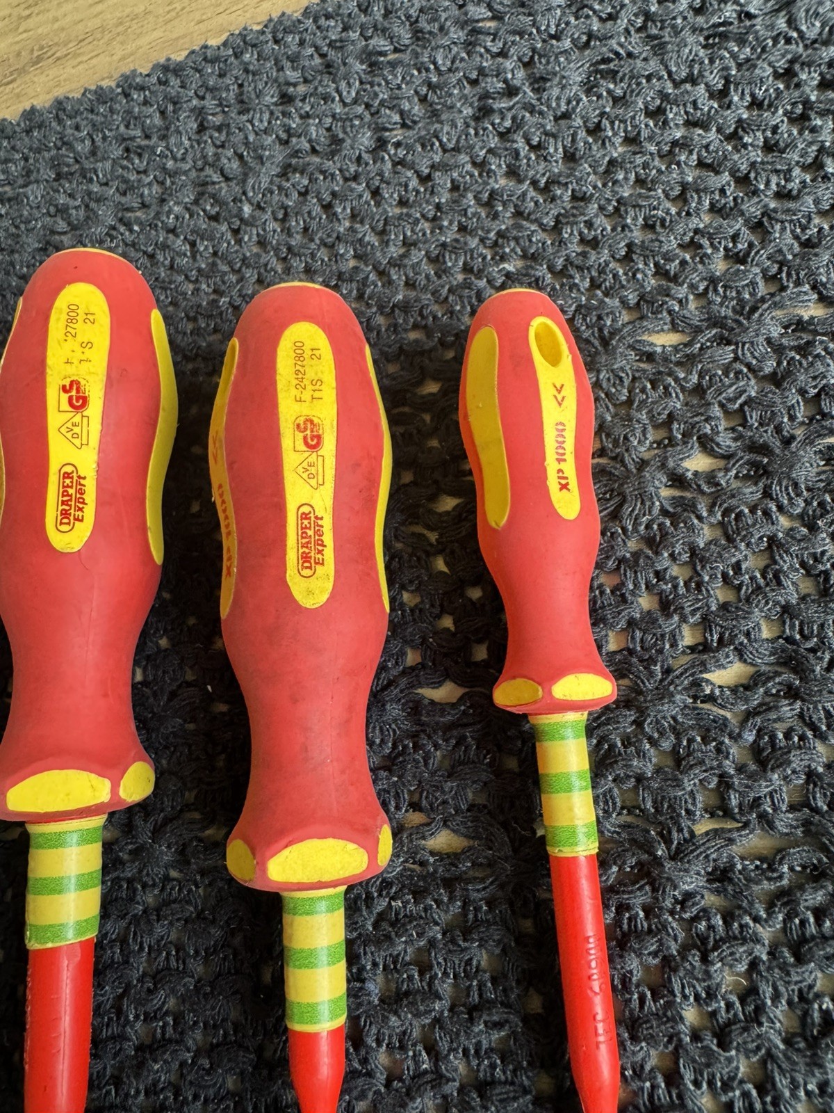 Draper Expert VDE Approved Fully Insulated Screwdriver Set