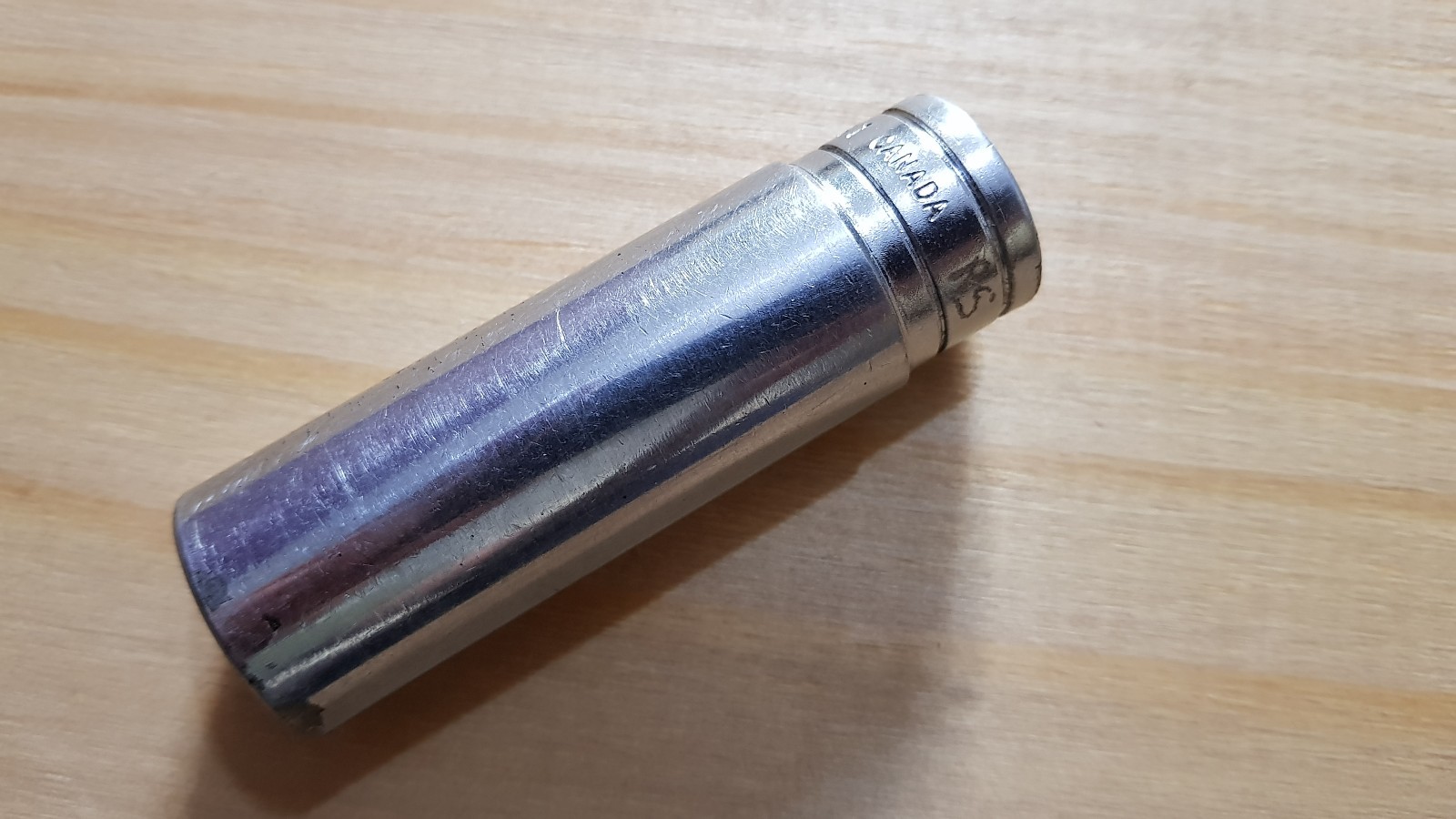 Snap-on ts241 – 1/2″ drive deep 3/4″ / 19mm chrome hex socket