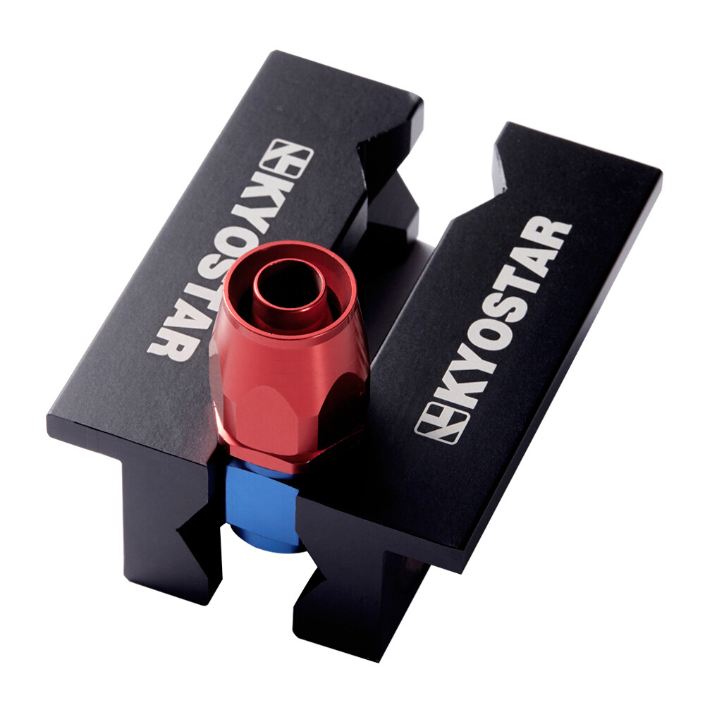 Kyostar Aluminum AN Hose End Fitting Tool to Magnetic Vise Jaw Insert Tool New