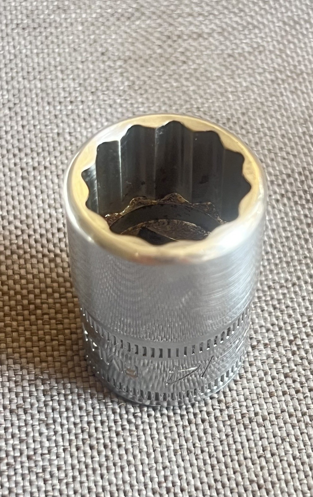 Snap-On 14mm 3/8”Drive 12 Point Short Socket